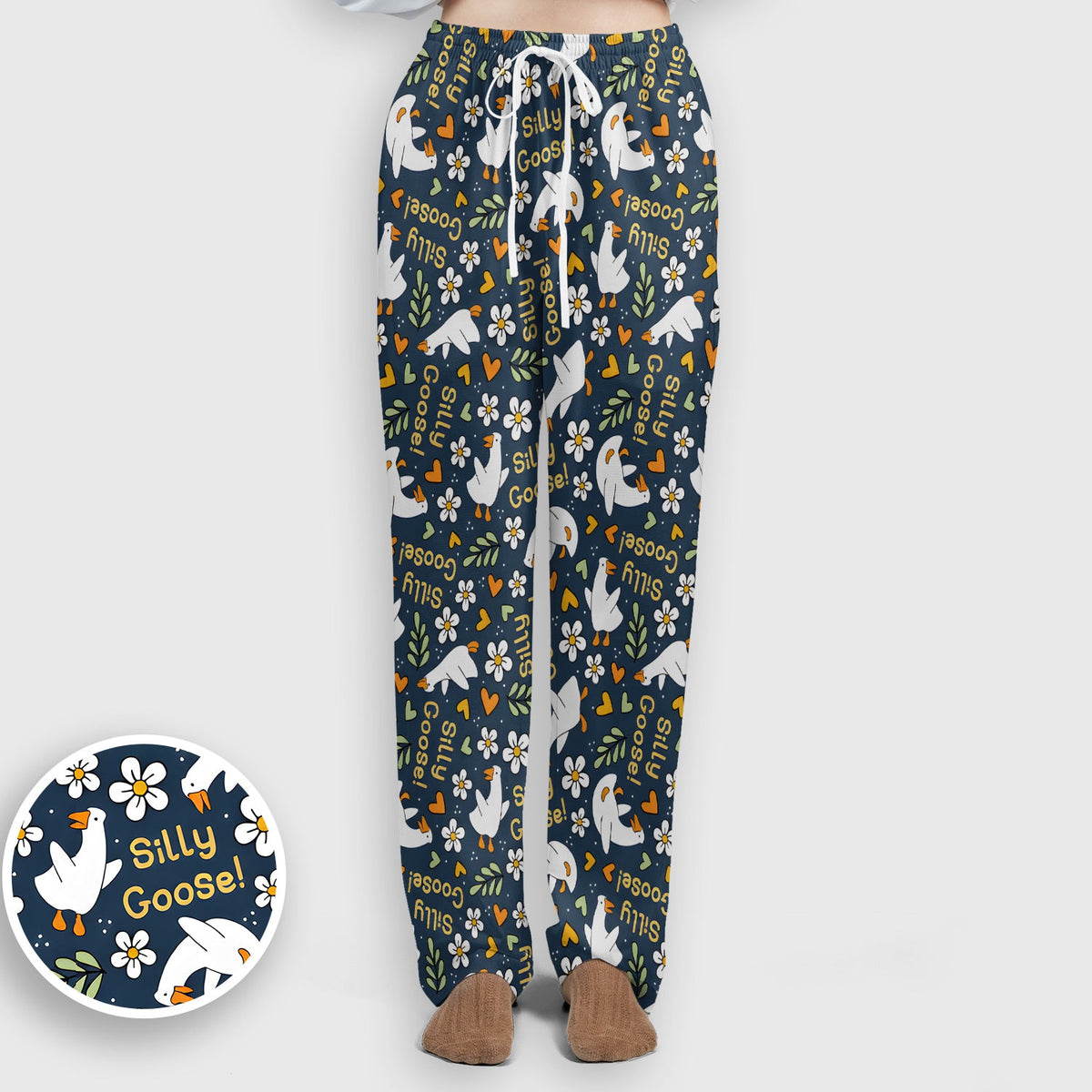 Silly Goose Floral Nurse Scrub Set