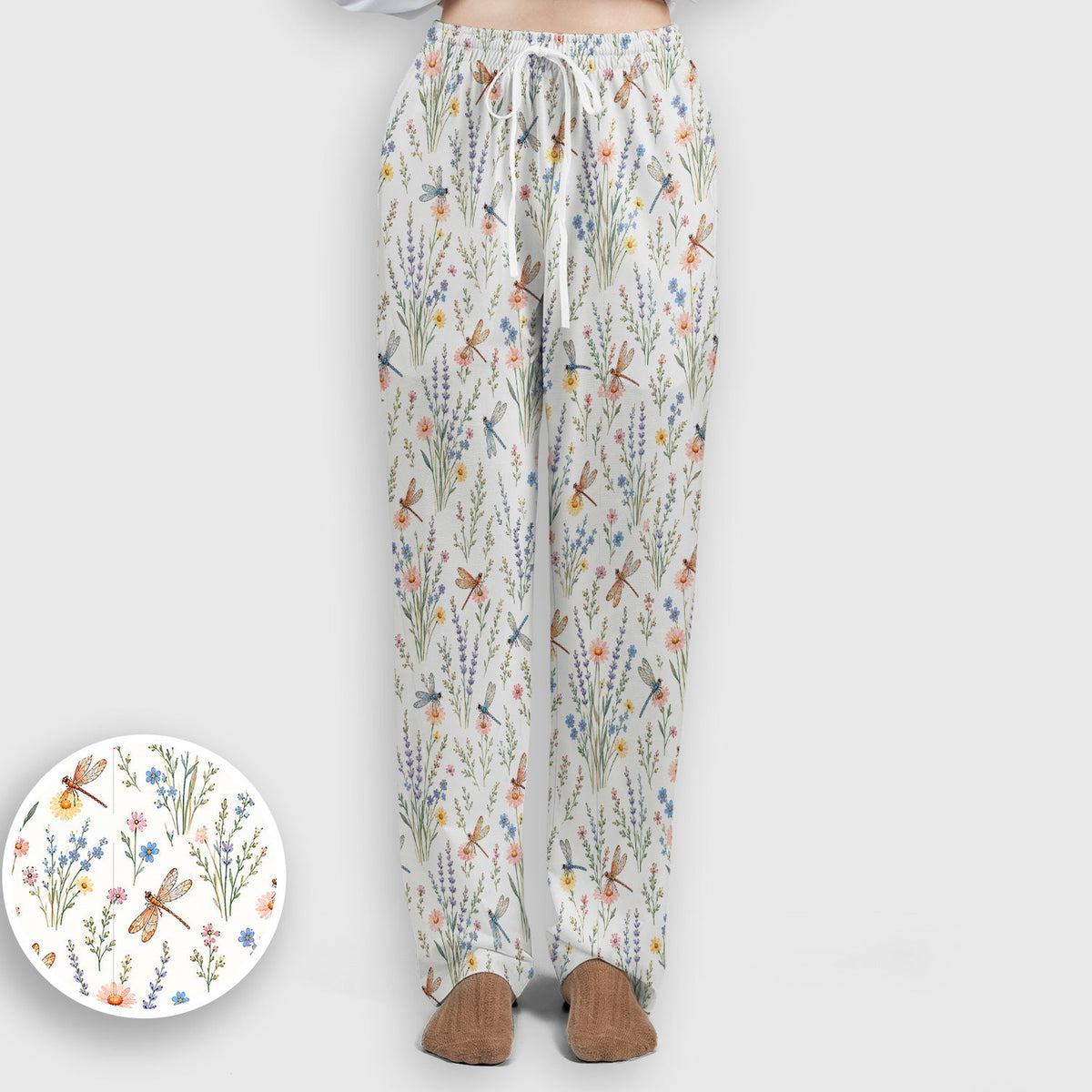 Dragonfly Wildflower Meadow Nurse Scrub Set