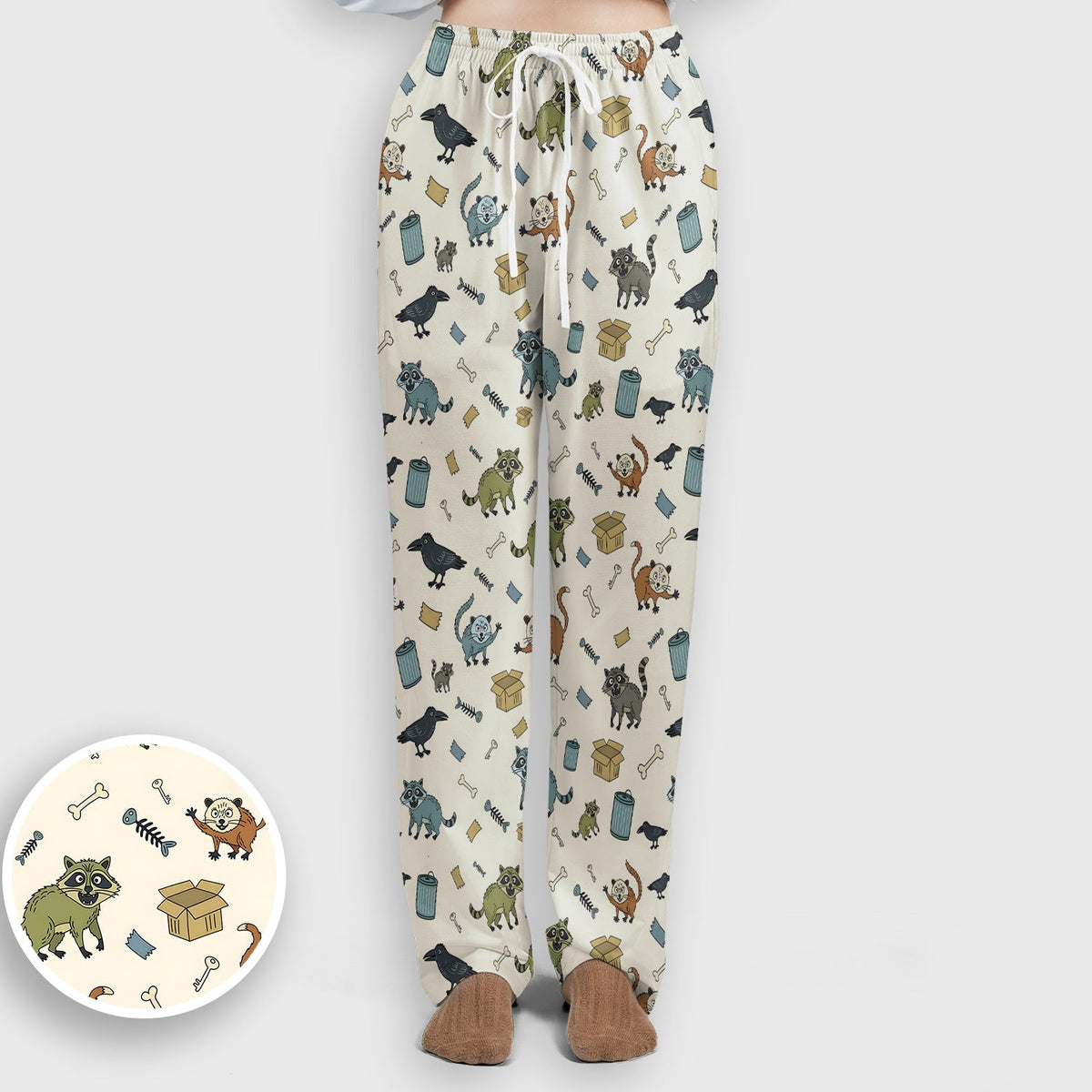 Trash Raccoon Nurse Scrub Set
