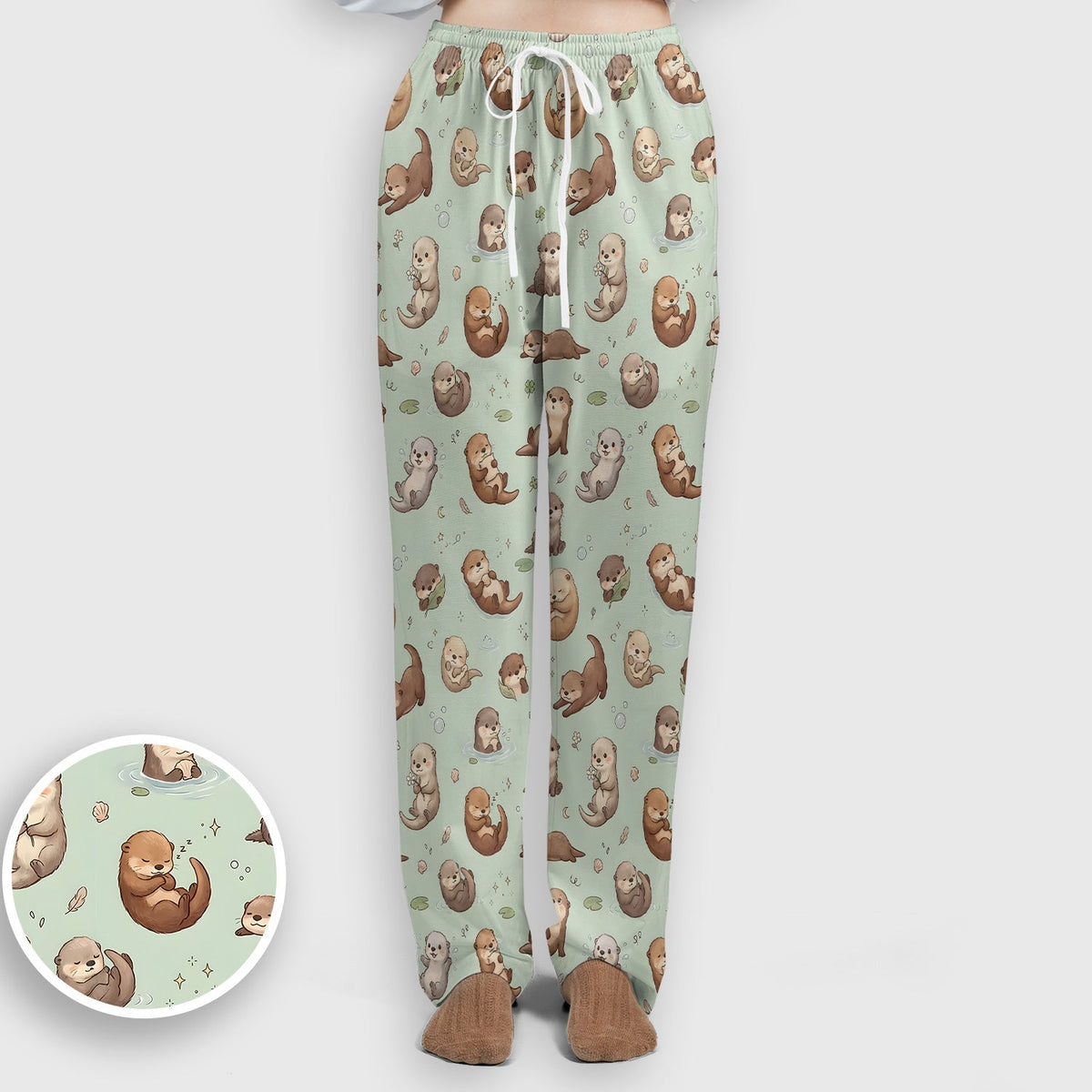 Otter Nurse Scrub Set