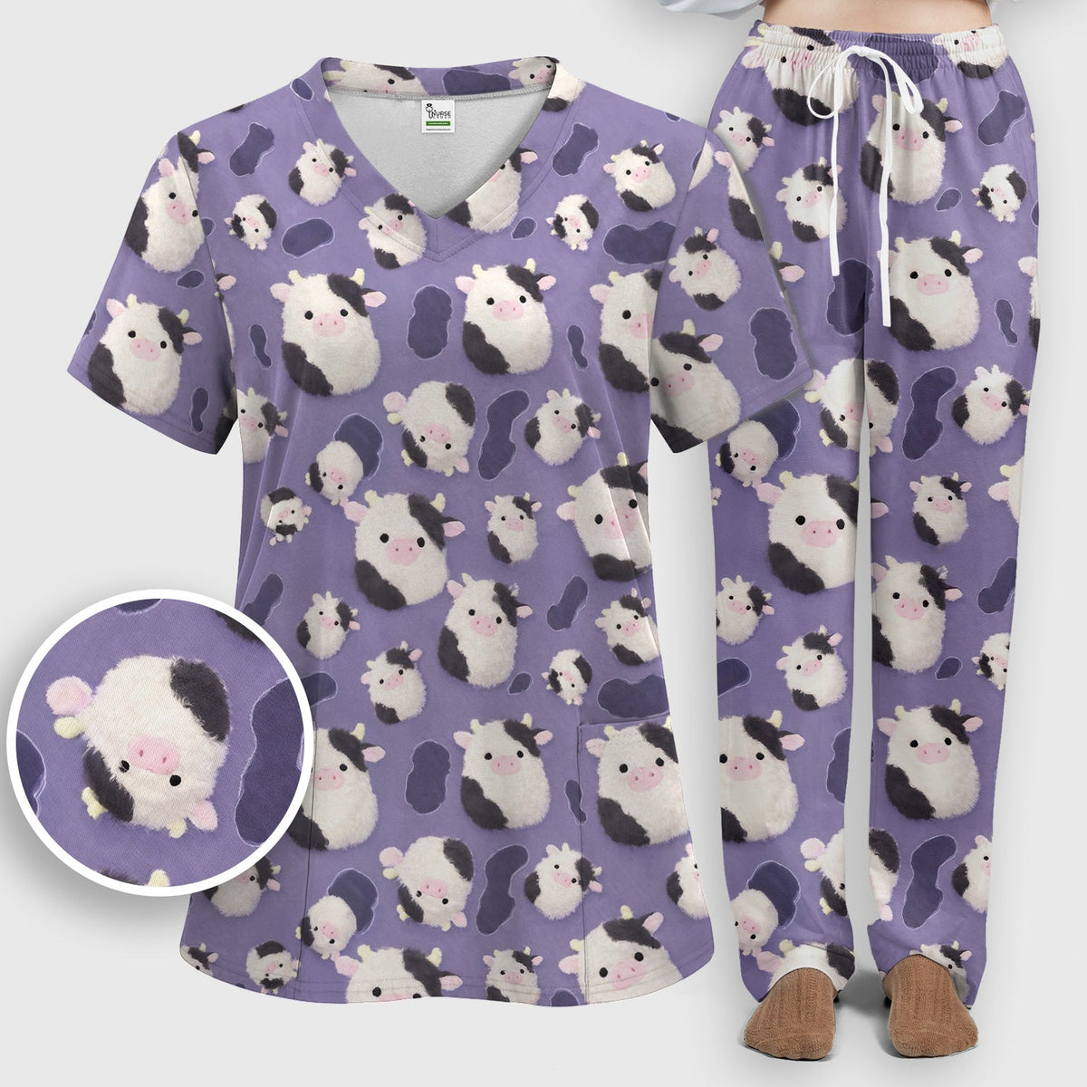 Pig Nurse Scrub Set
