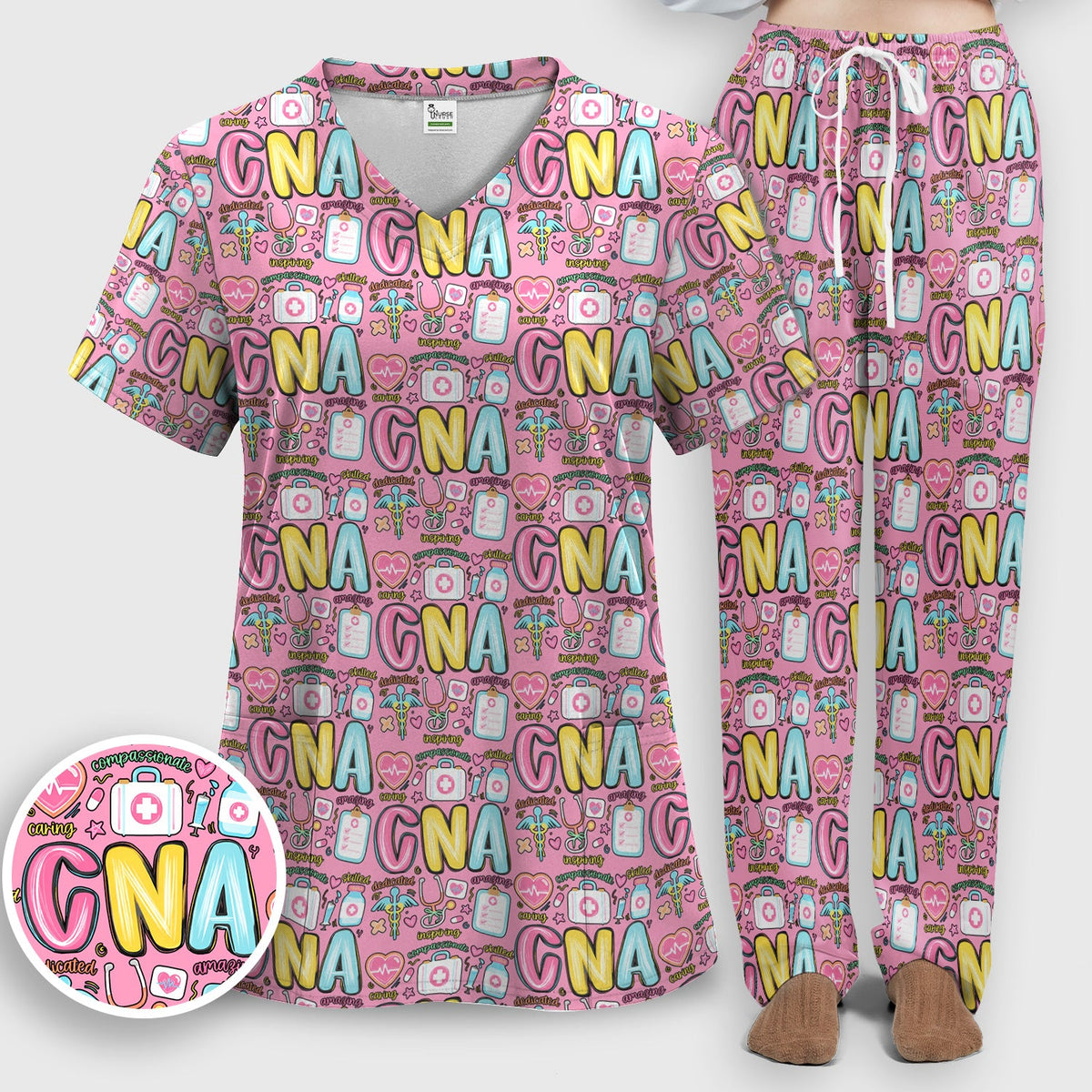Nurse Appreciation Scrub Set