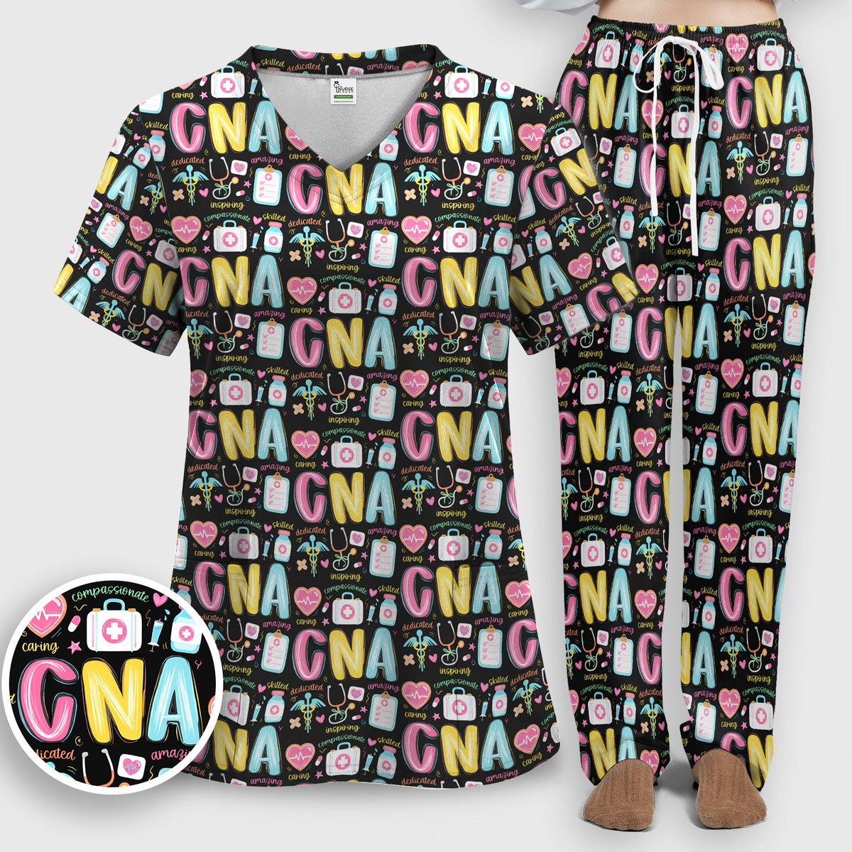 Nurse Appreciation Scrub Set