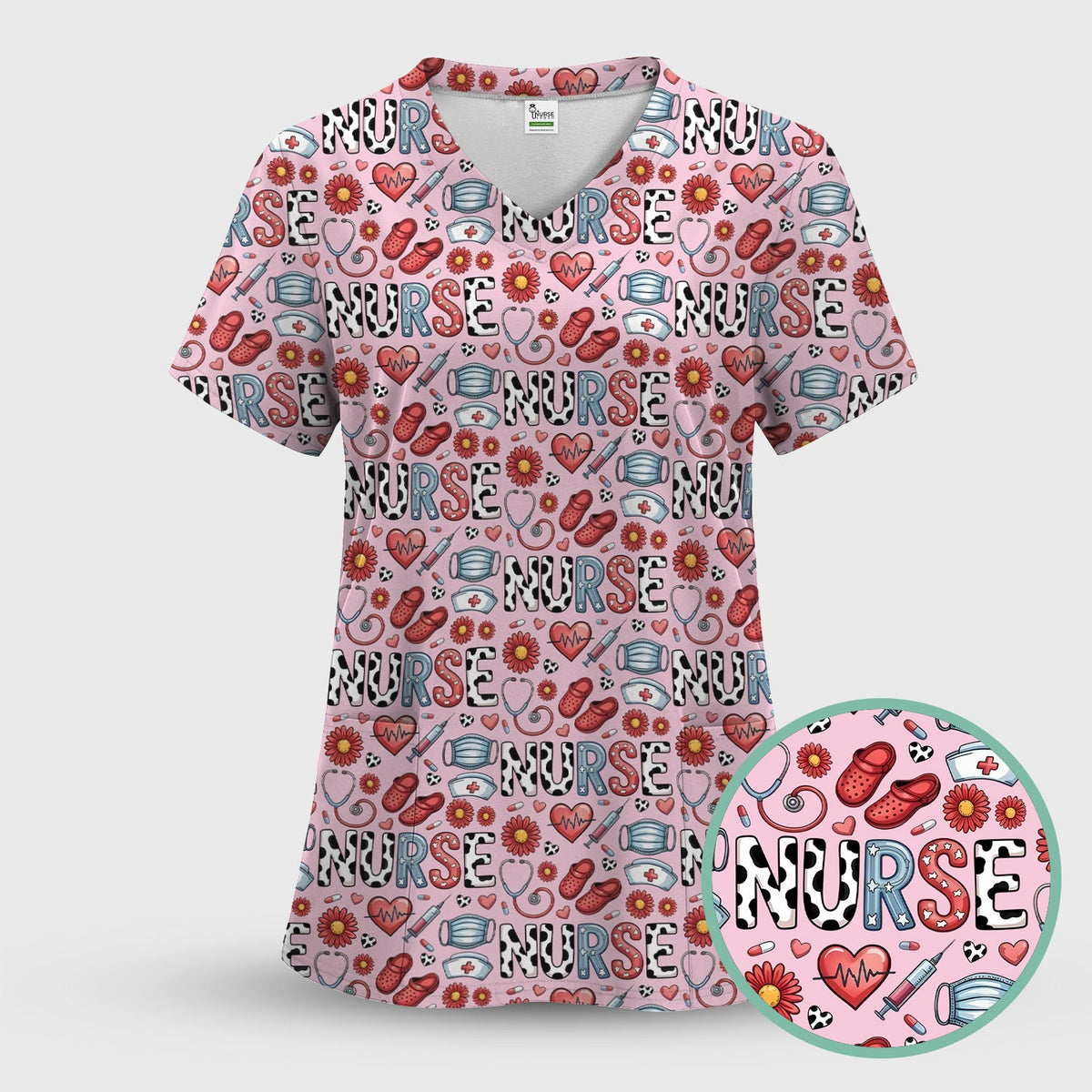 Medical Icon Nurse Scrub Set