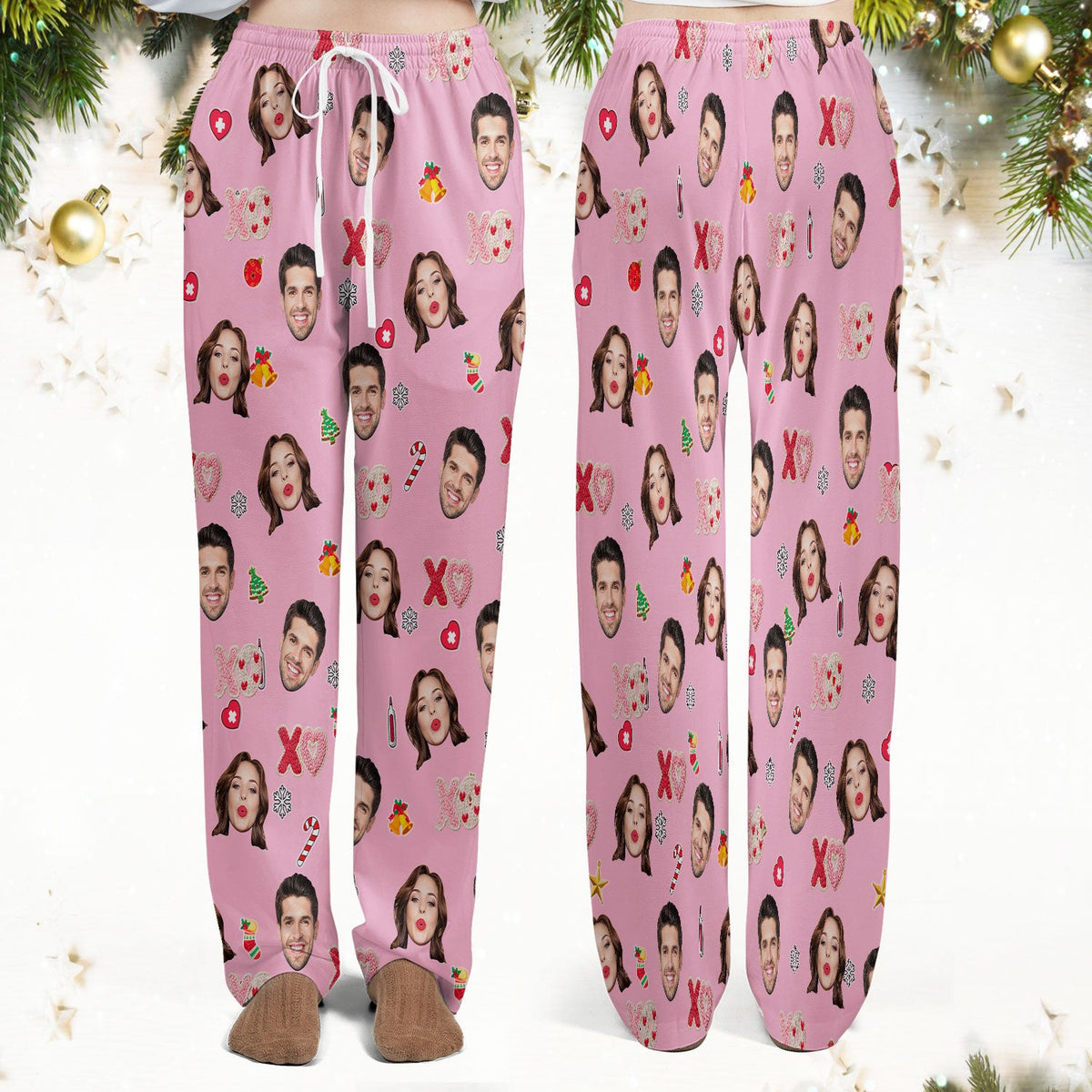 Personalized Photo Face Nurse Scrub Set
