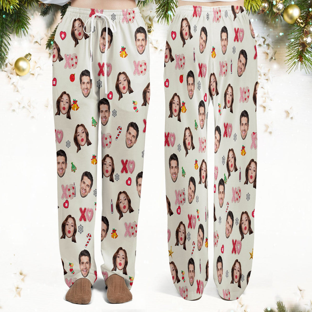 Personalized Photo Face Nurse Scrub Set