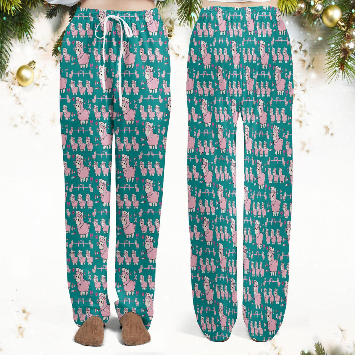 Llama Ain't Got Time For Your Drama Nurse Scrub Set