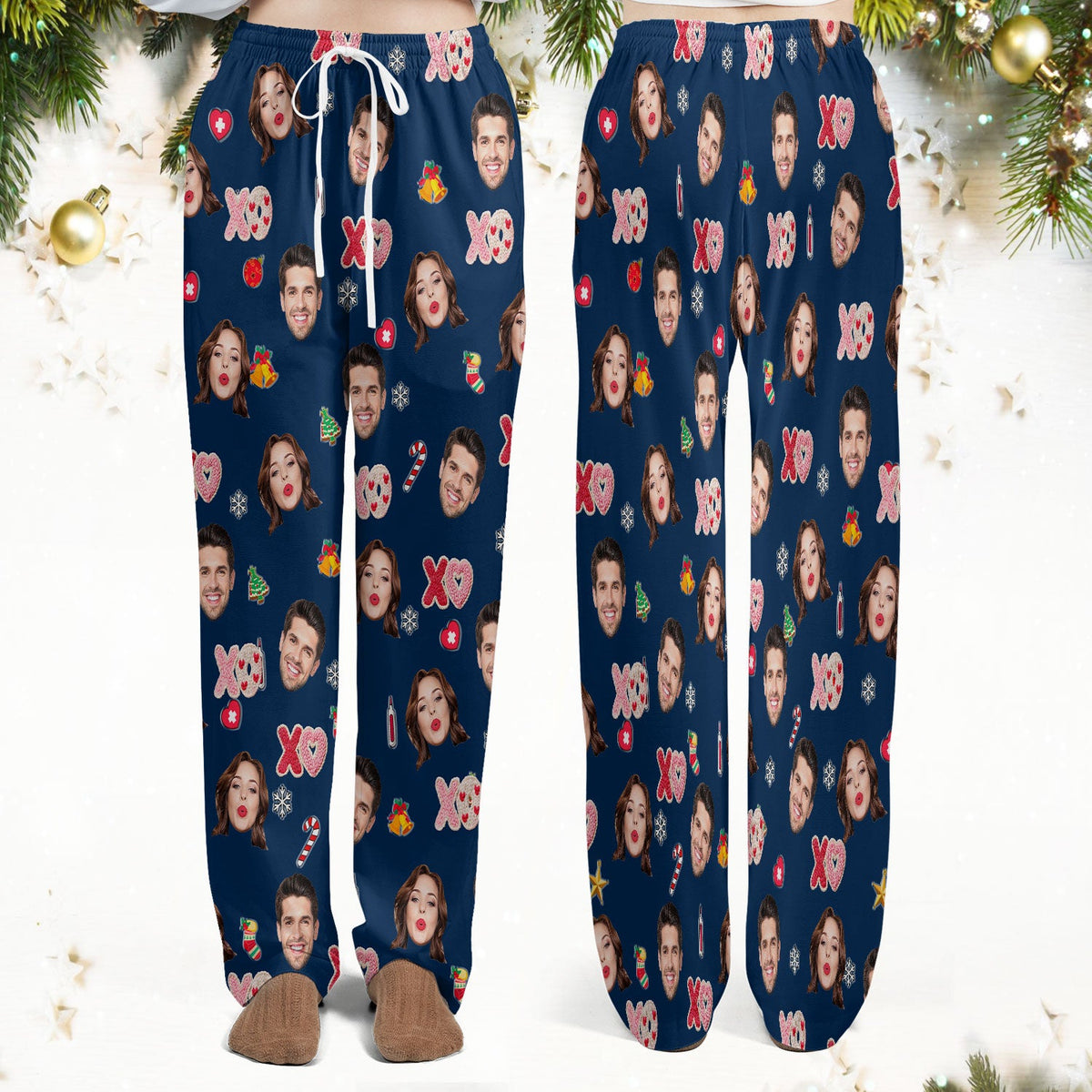 Personalized Photo Face Nurse Scrub Set