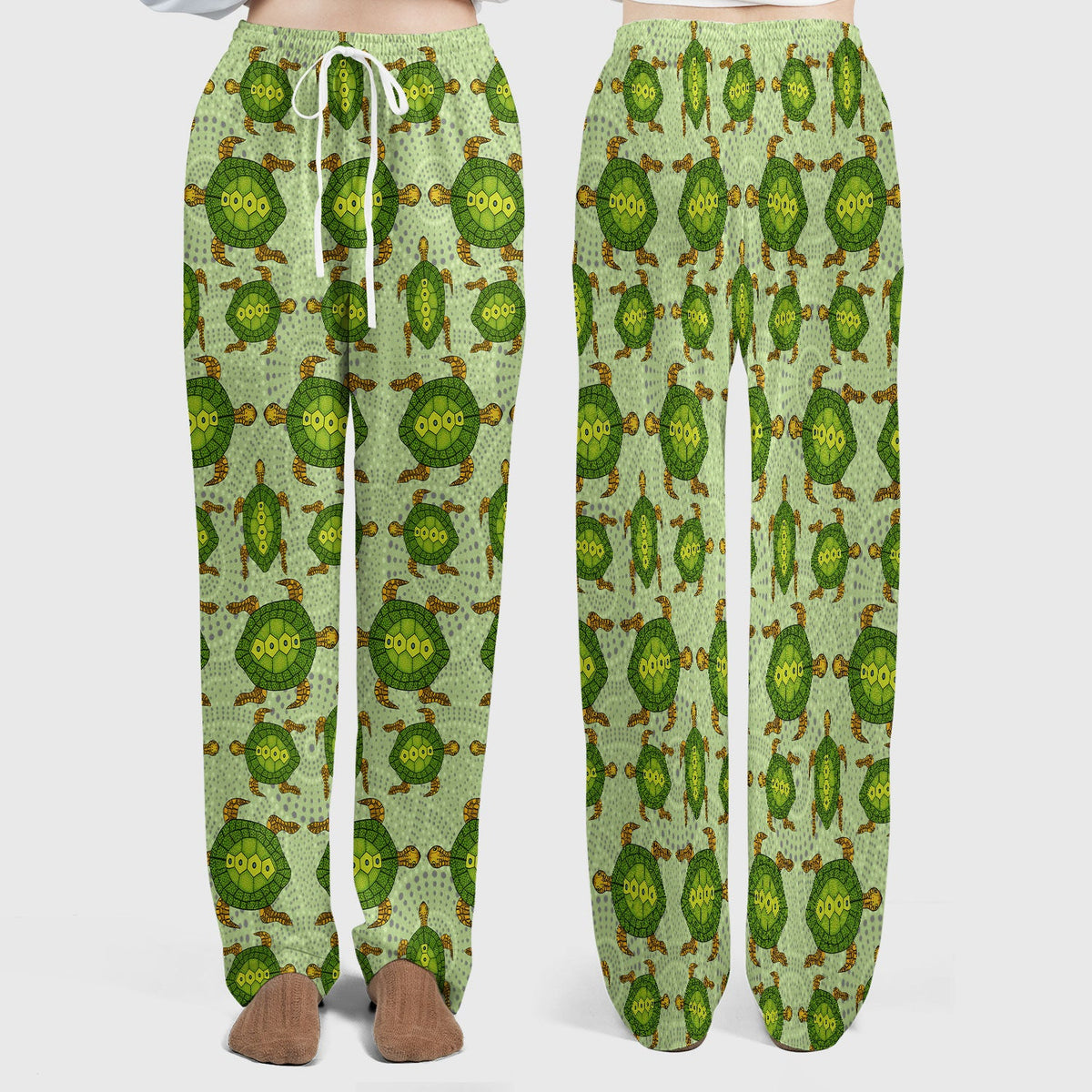 Australian Turtle Dot Art Nurse Scrub Set