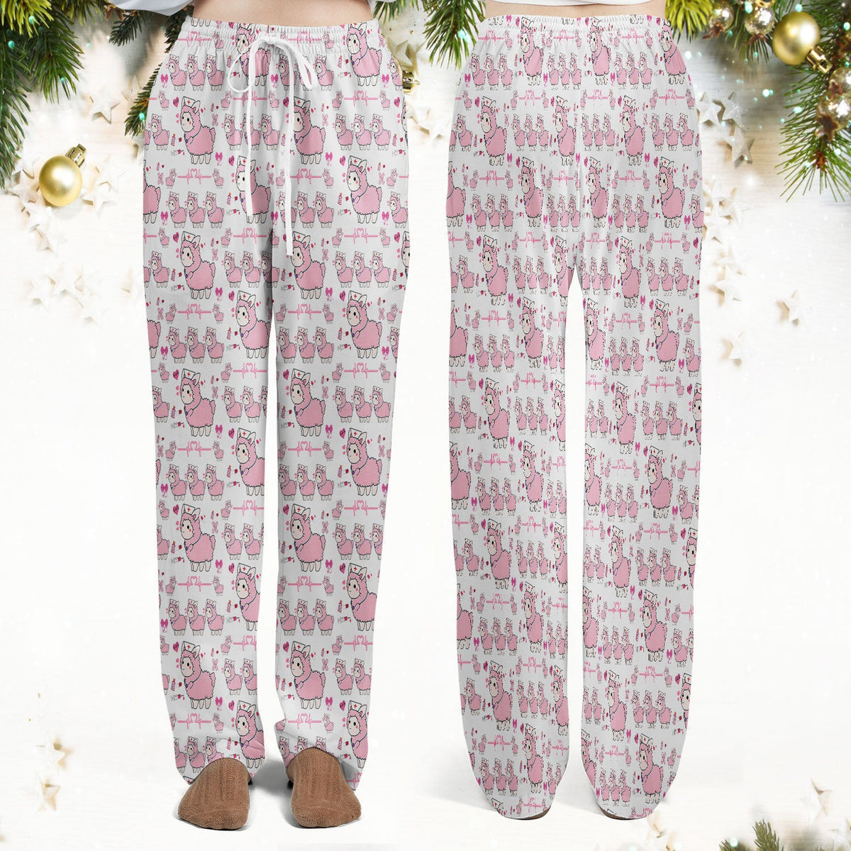 Llama Ain't Got Time For Your Drama Nurse Scrub Set