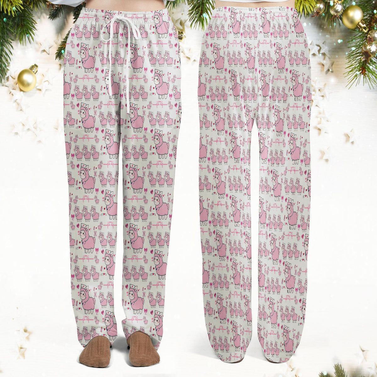 Llama Ain't Got Time For Your Drama Nurse Scrub Set