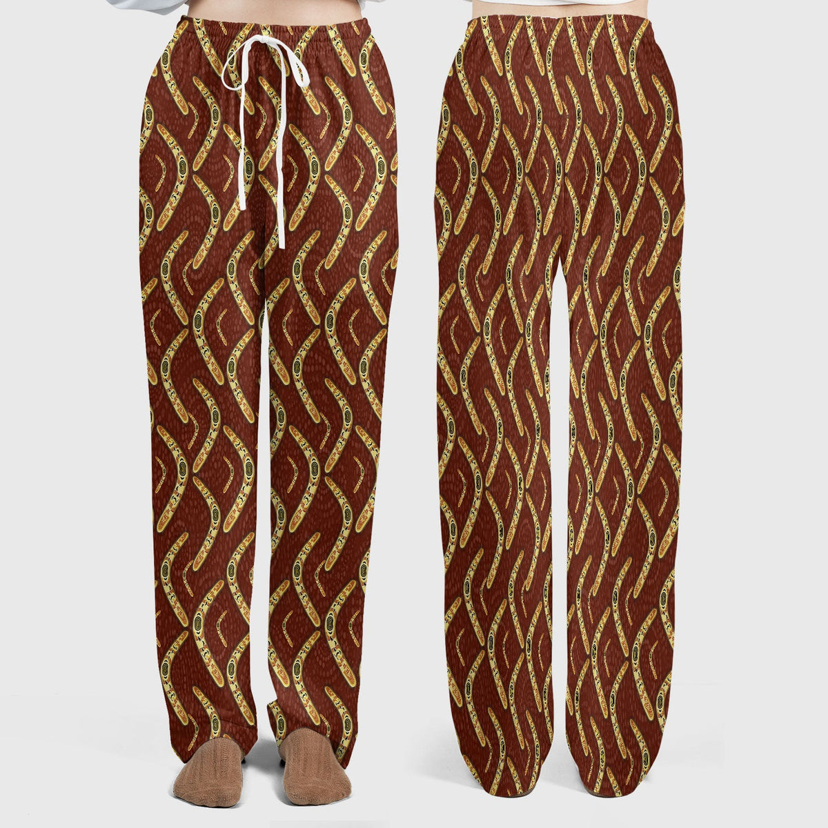 Aboriginal Boomerang Nurse Scrub Set