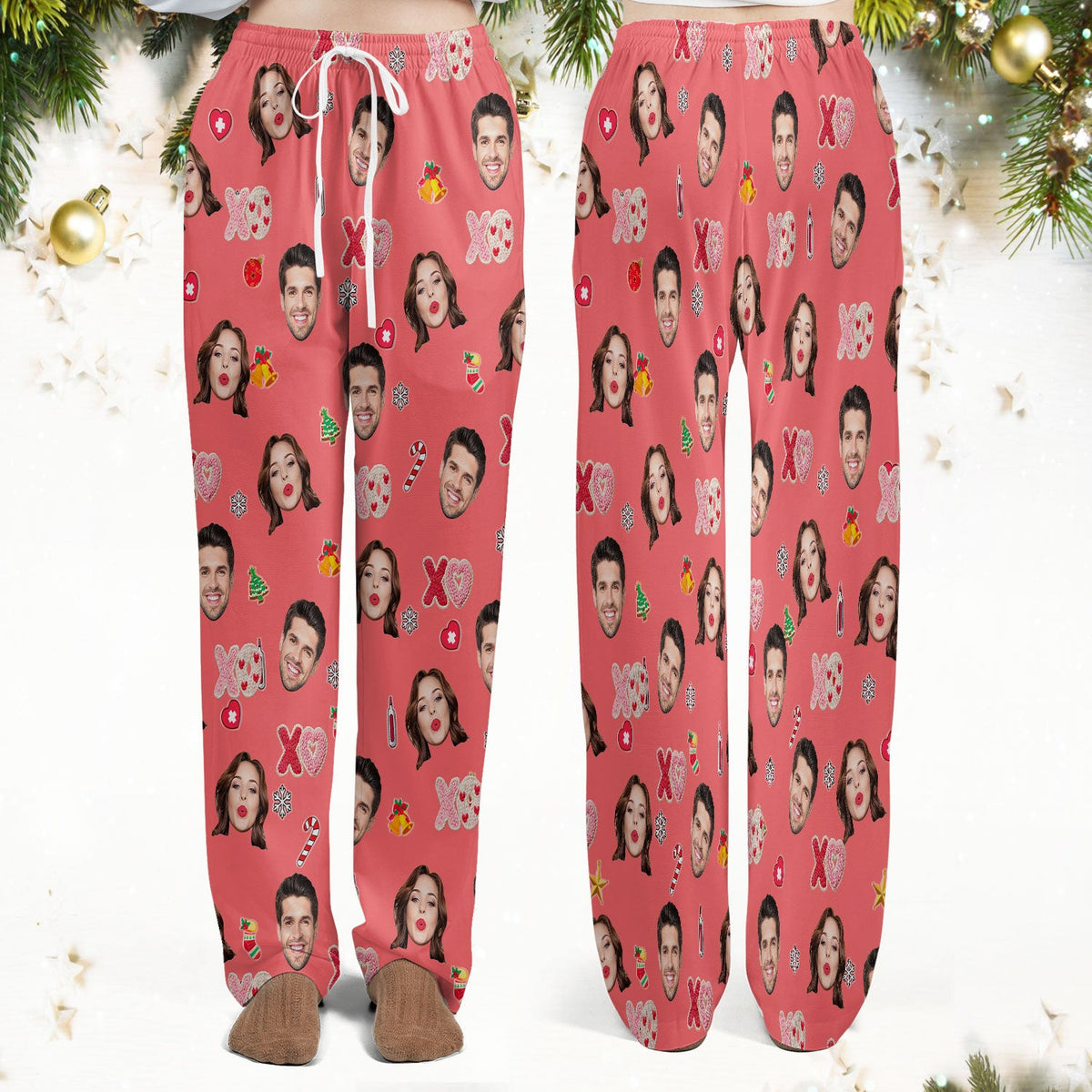 Personalized Photo Face Nurse Scrub Set