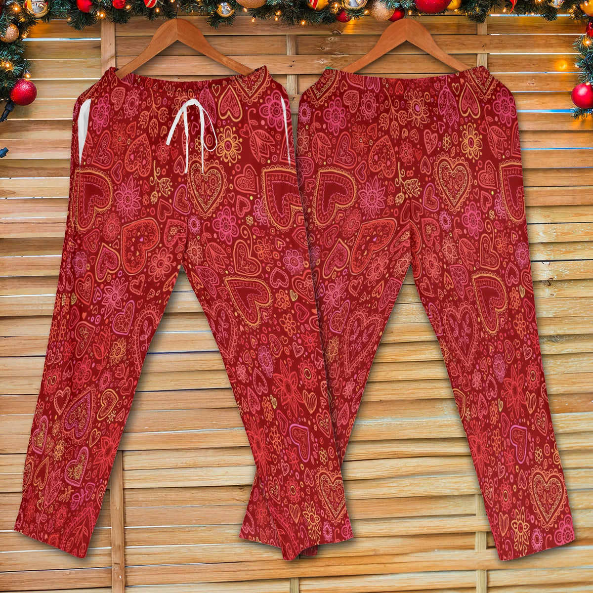 Valentine Heart Nurse Scrub Set
