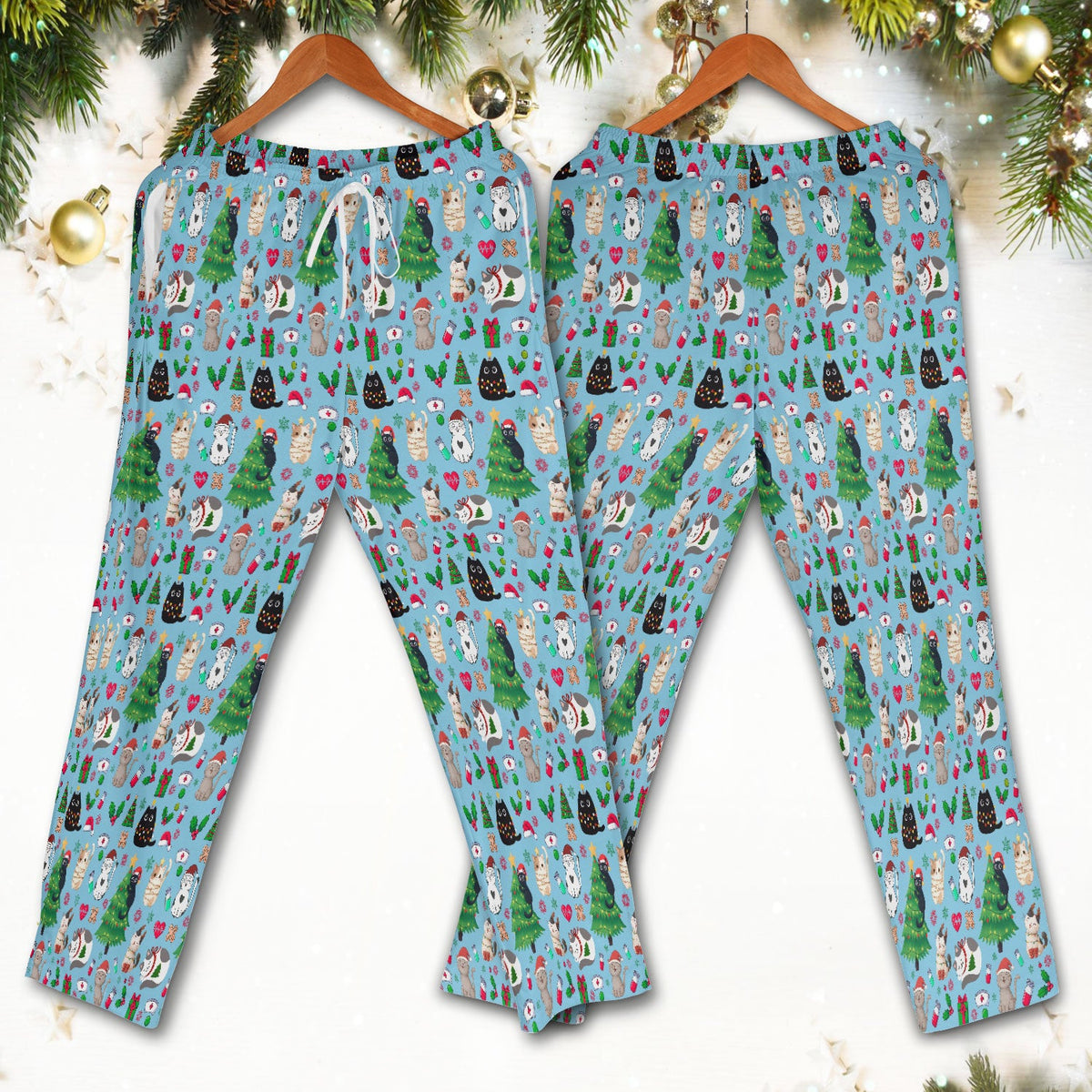 Christmas Pet Nurse Scrub Set