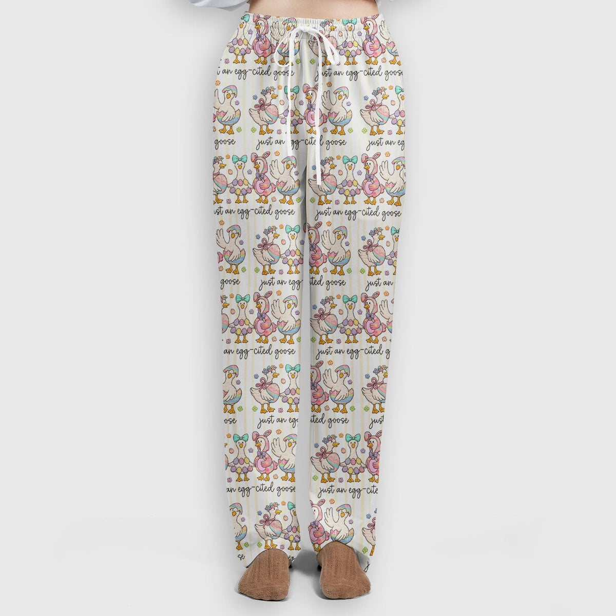 Easter Goose Egg Nurse Scrub Set