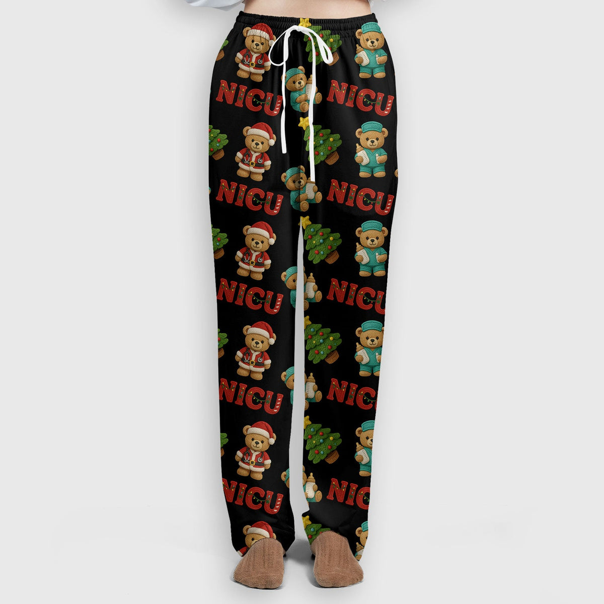 NICU Nurse Teddy Bear Scrub Set - Christmas Gift