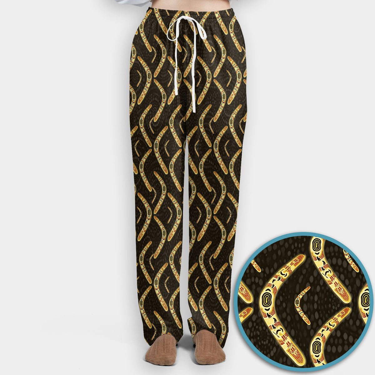 Aboriginal Boomerang Nurse Scrub Set