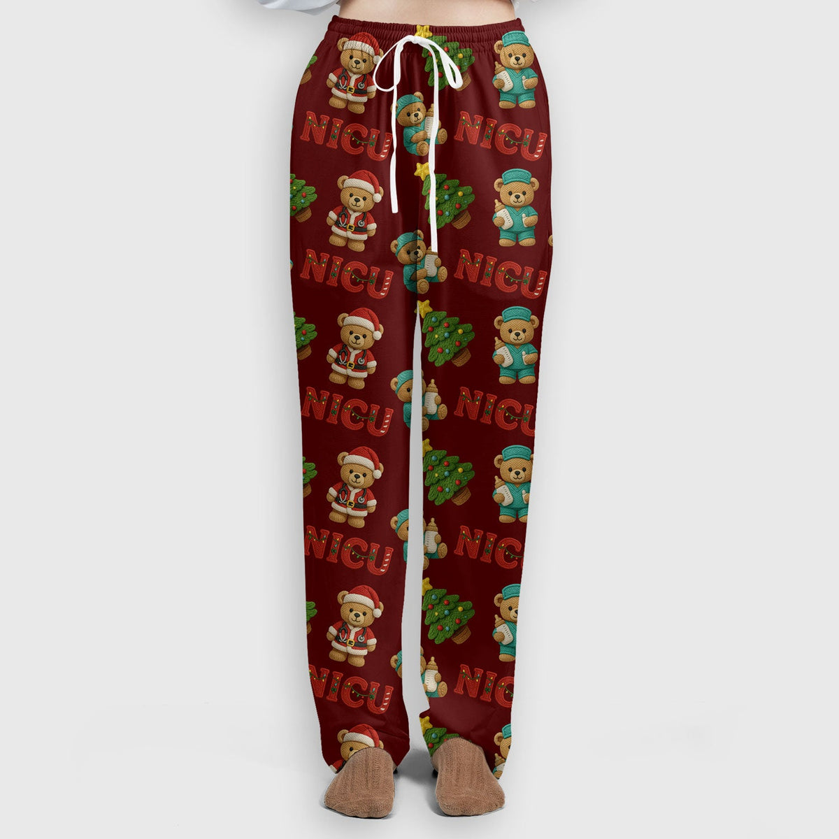 NICU Nurse Teddy Bear Scrub Set - Christmas Gift