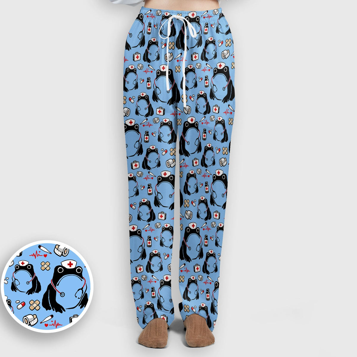 Frog Medical Nurse Scrub Set