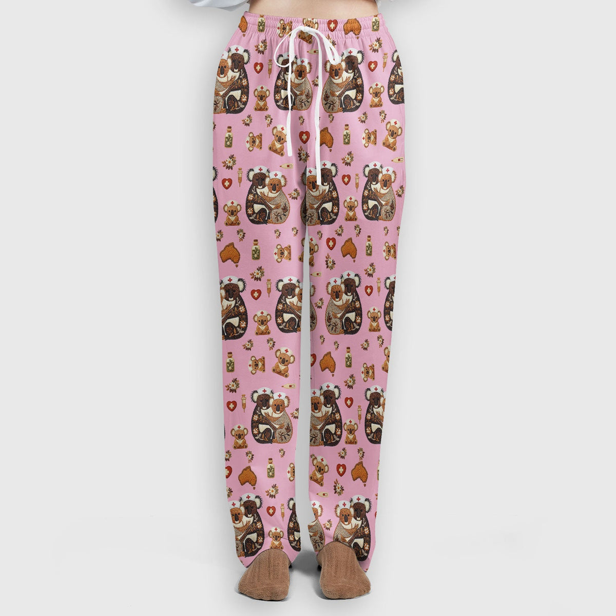 Koala Nurse Scrub Set - Valentines Day Gift