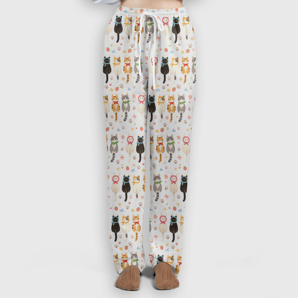 Cat Clothesline Nurse Scrub Set