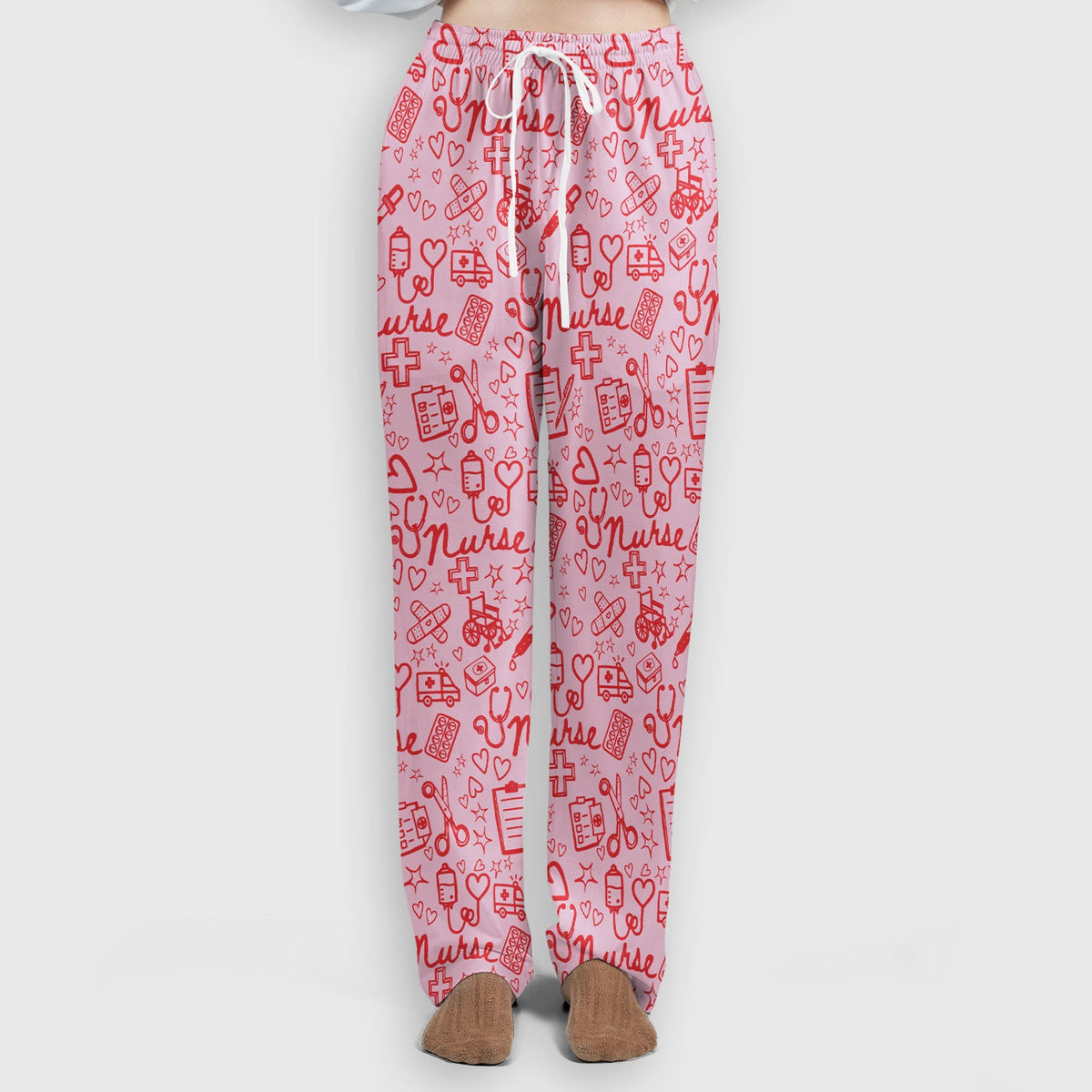 Heart Medical Nurse Scrub Set