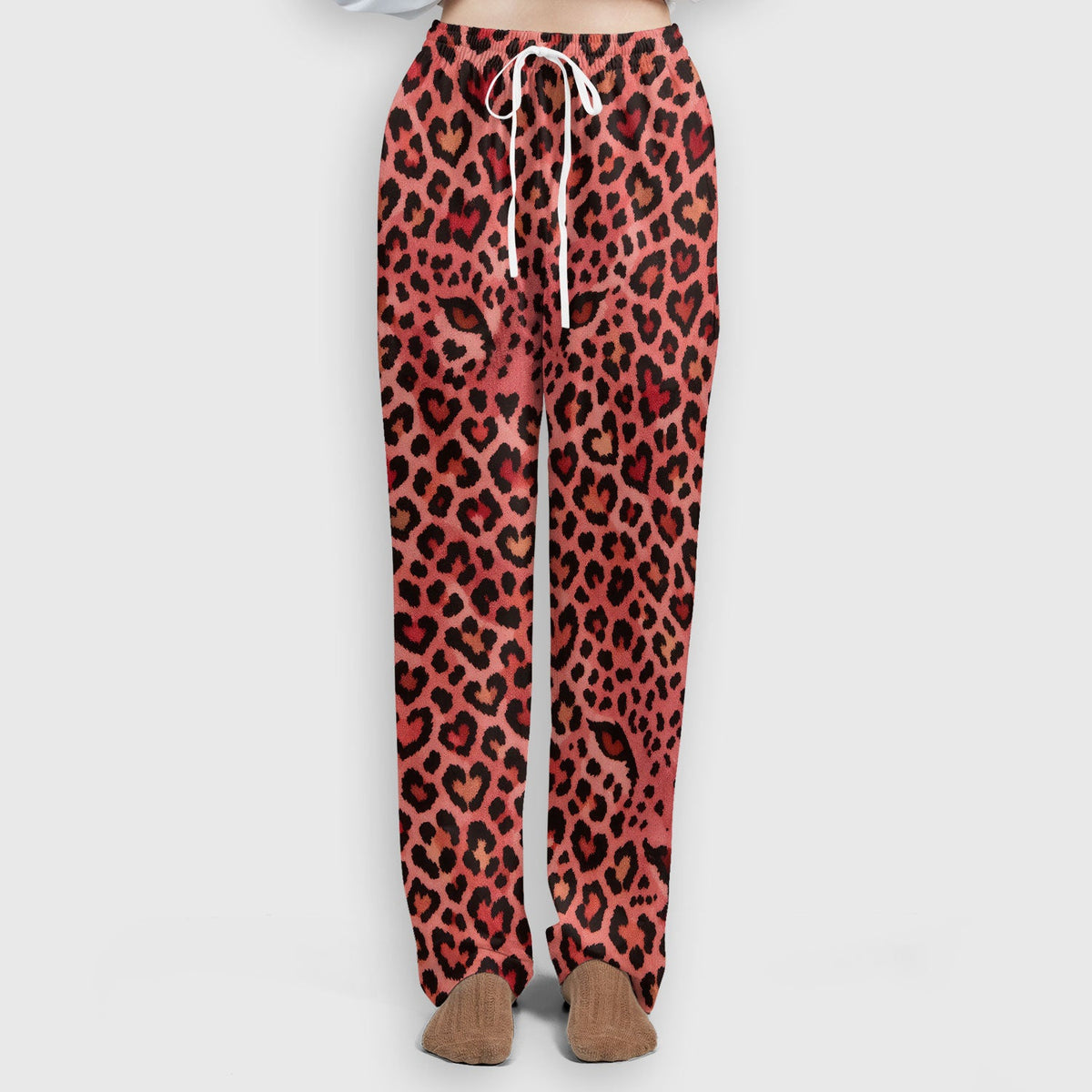 Leopard Pink Nurse Scrub Set