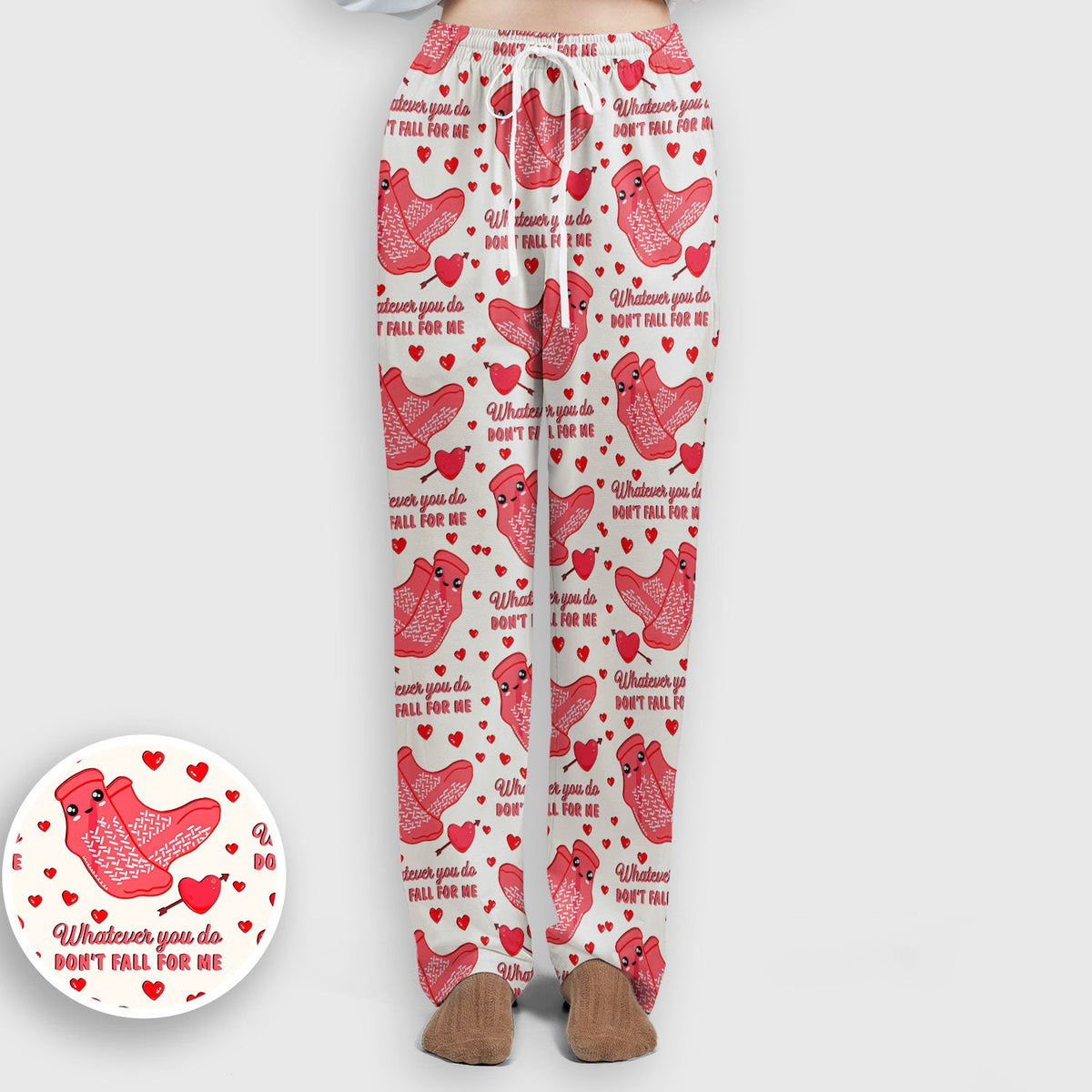 Valentine Funny Love Quote Nurse Scrub Set