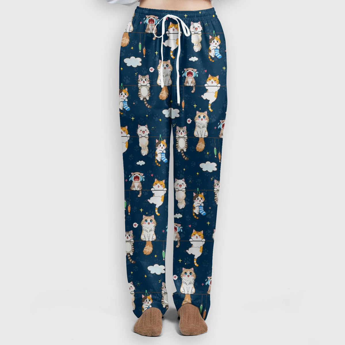Cats With Cute Expressions Nurse Scrub Set