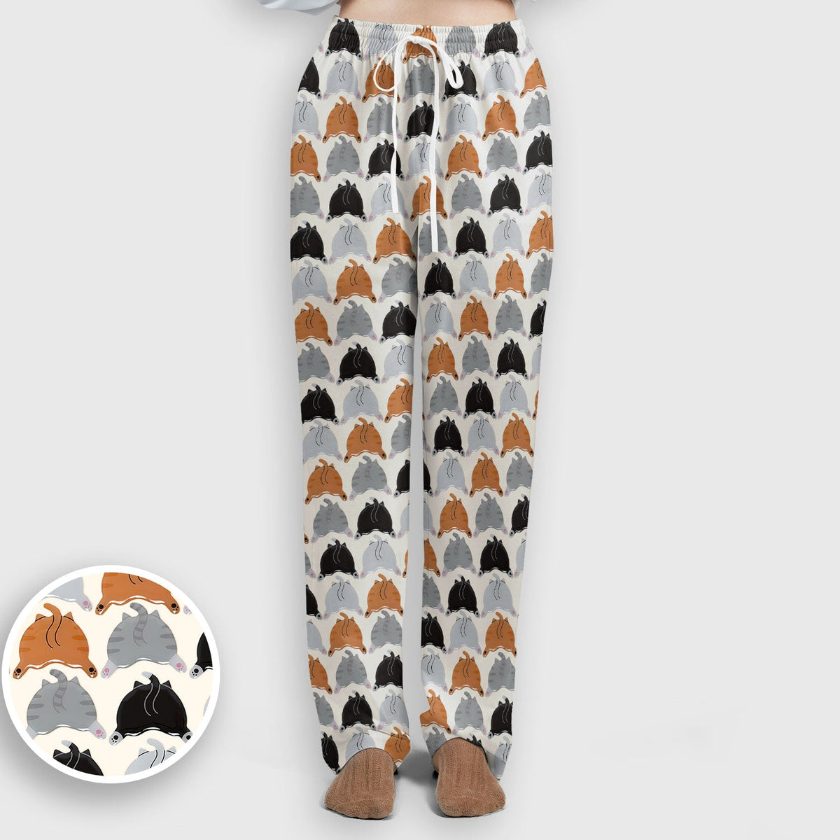 Multicolor Cat Nurse Scrub Set