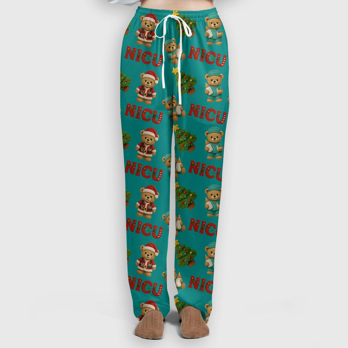 NICU Nurse Teddy Bear Scrub Set - Christmas Gift