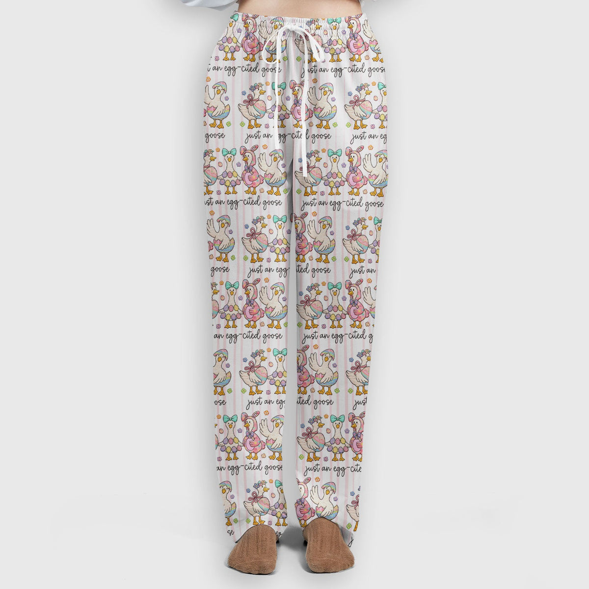 Easter Goose Egg Nurse Scrub Set