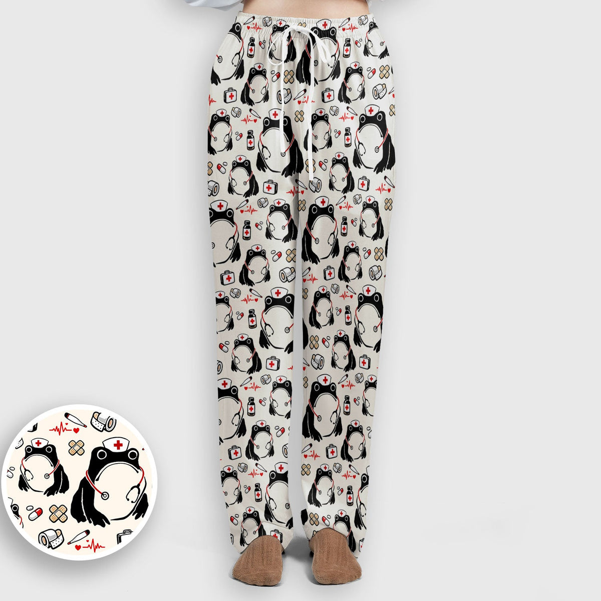 Frog Medical Nurse Scrub Set