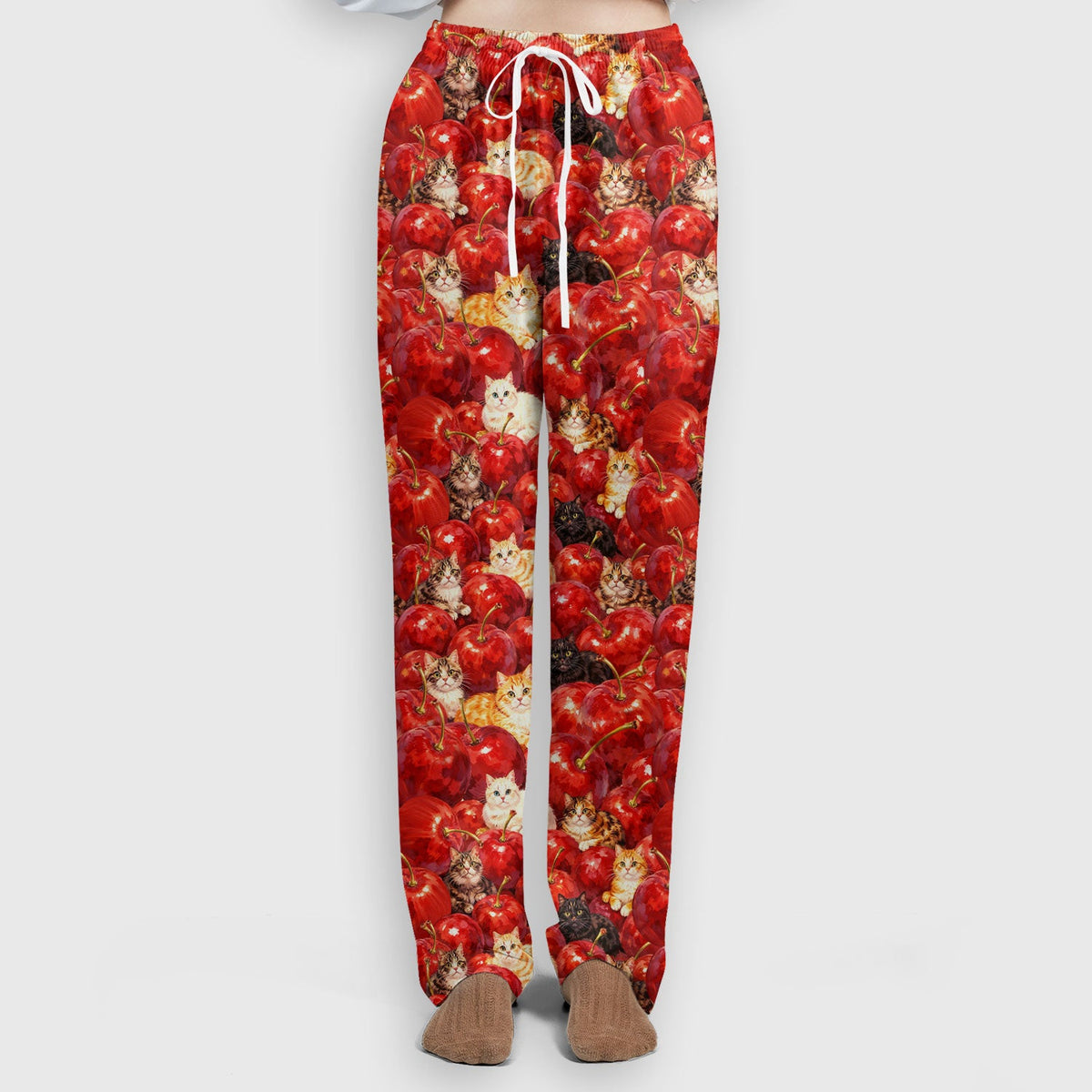 Cat Cherry Nurse Scrub Set