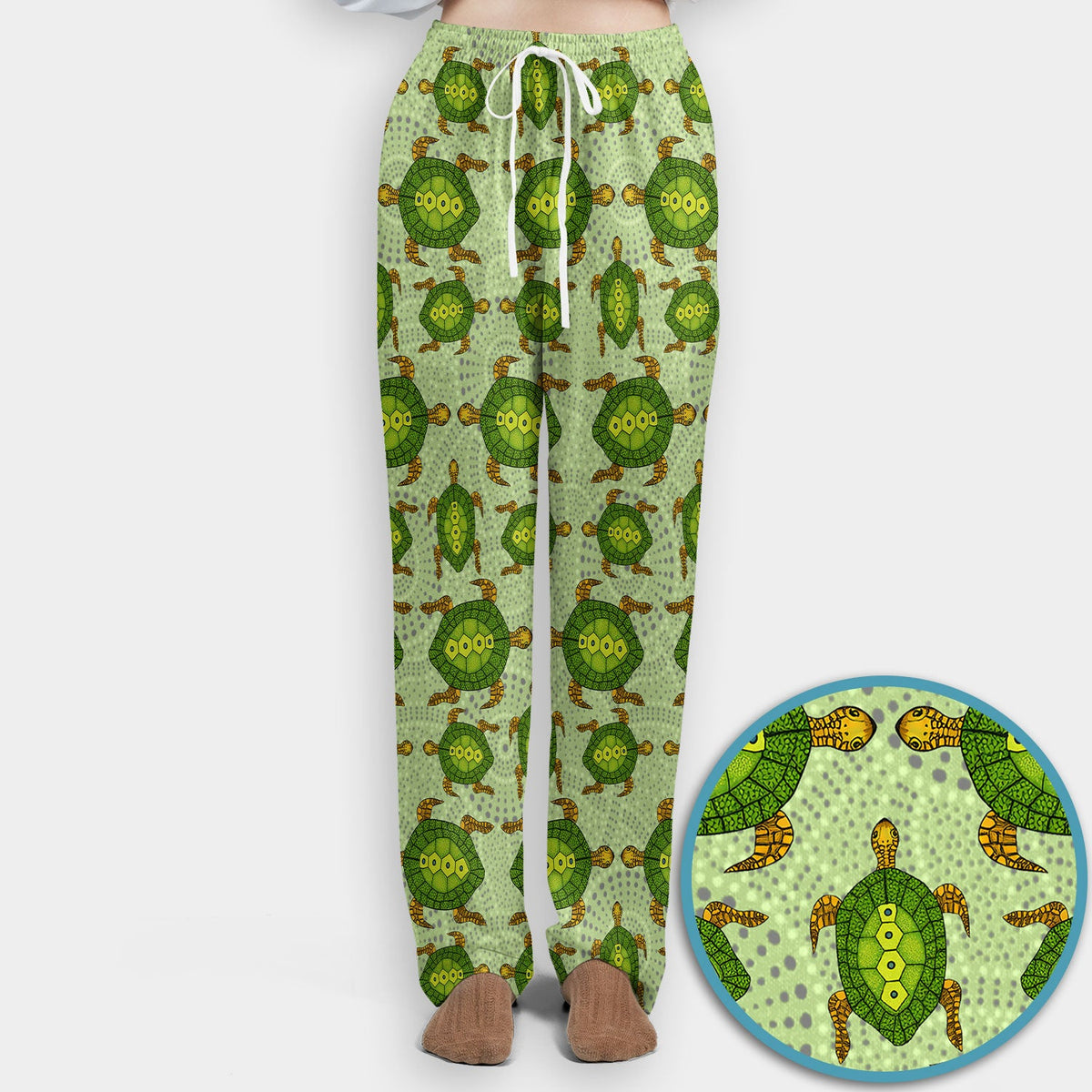 Australian Turtle Dot Art Nurse Scrub Set
