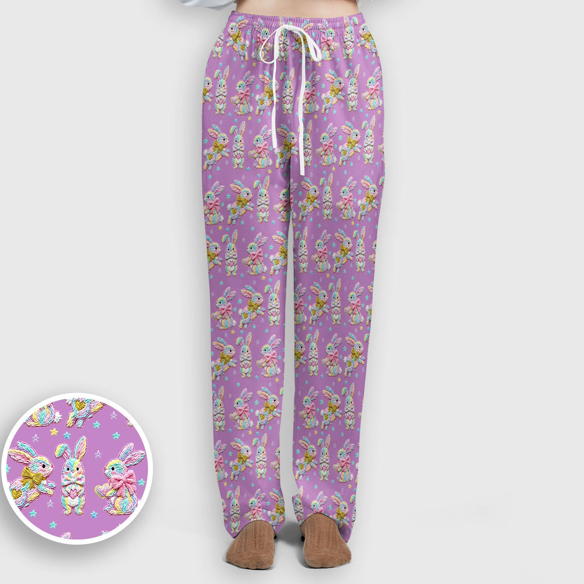 Cartoon Bunny Nurse Scrub Set