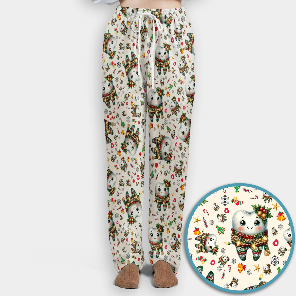 Christmas Tooth Nurse Scrub Set