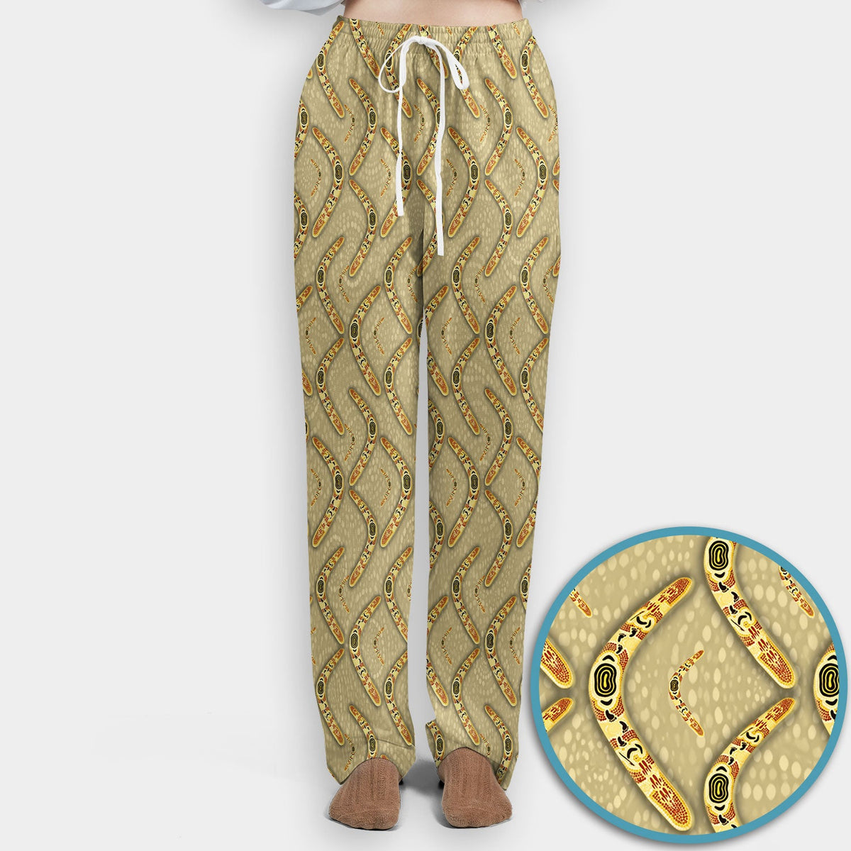 Aboriginal Boomerang Nurse Scrub Set