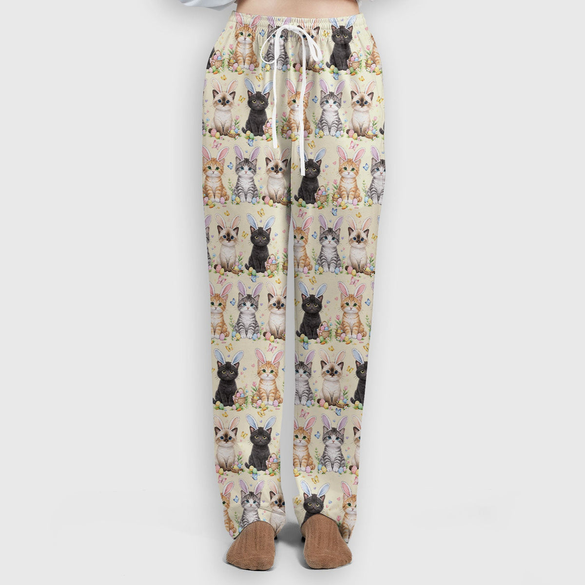 Kitten Bunny Ears Nurse Scrub Set - Easter Gift
