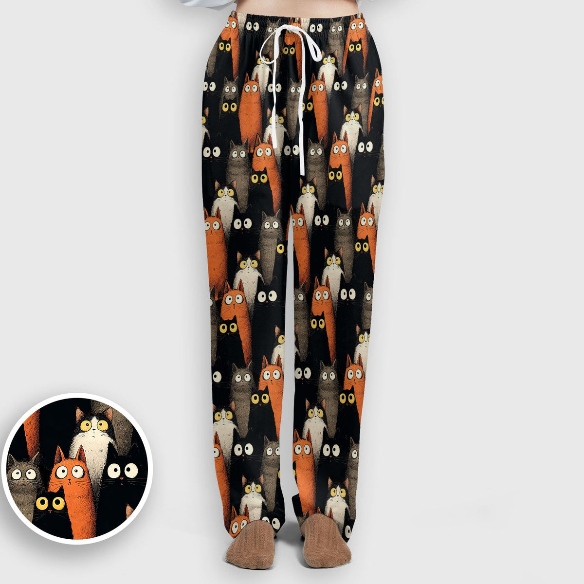 Black Cat Lover Nurse Scrub Set