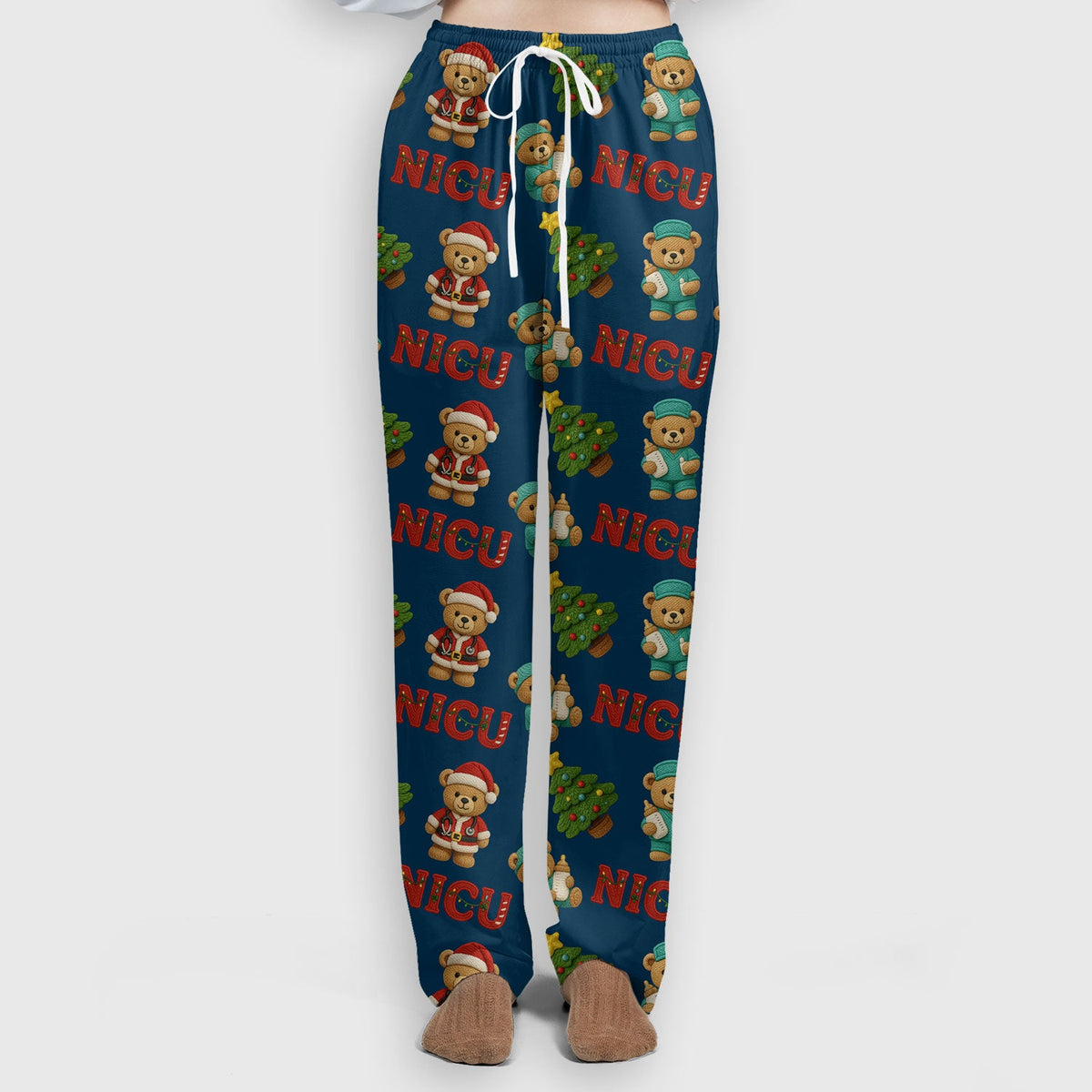 NICU Nurse Teddy Bear Scrub Set - Christmas Gift