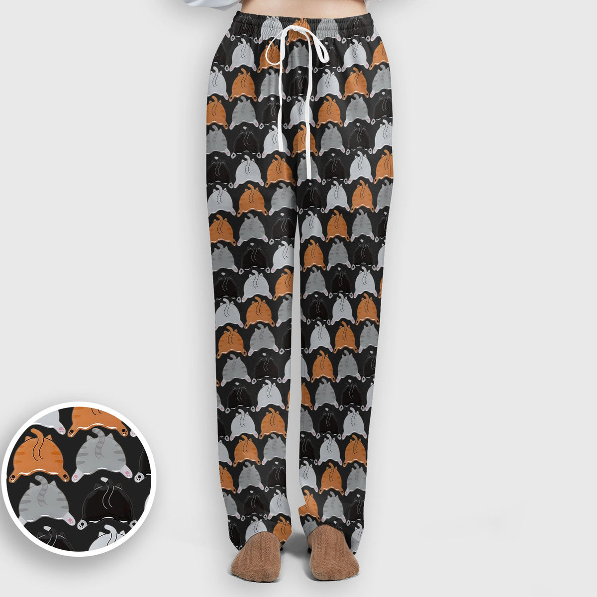 Multicolor Cat Nurse Scrub Set