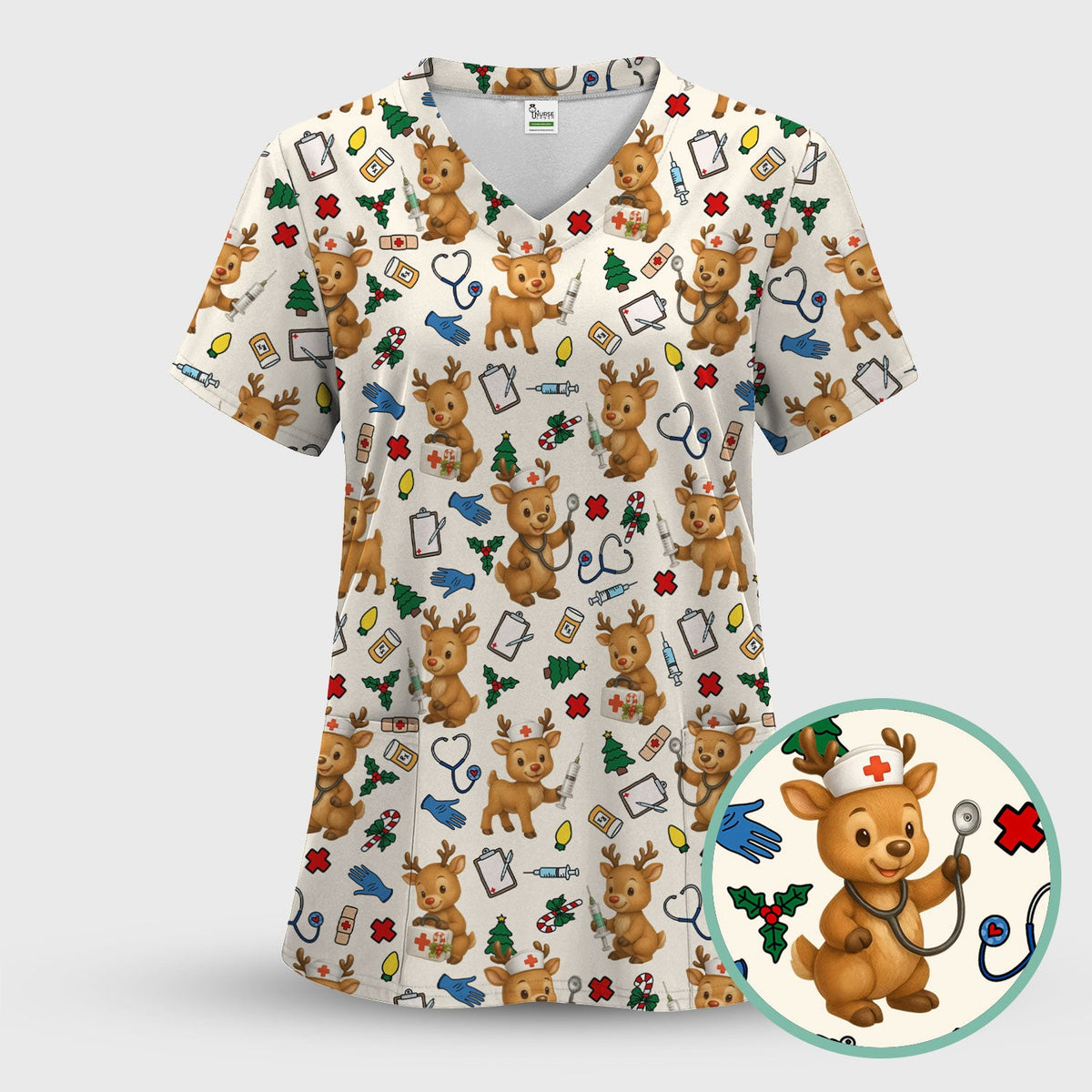 STYLE:Scrub Top Only