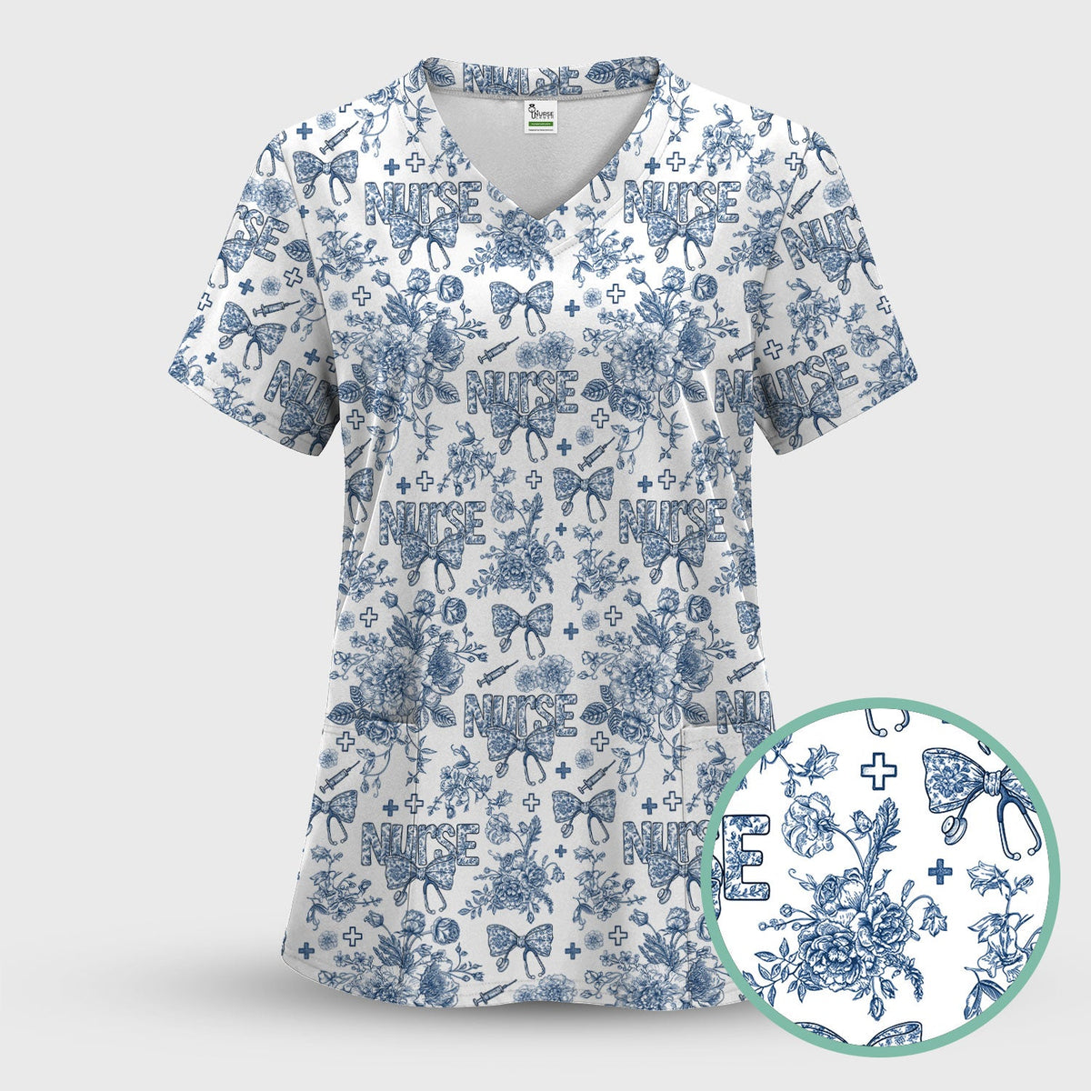 STYLE:Scrub Top Only