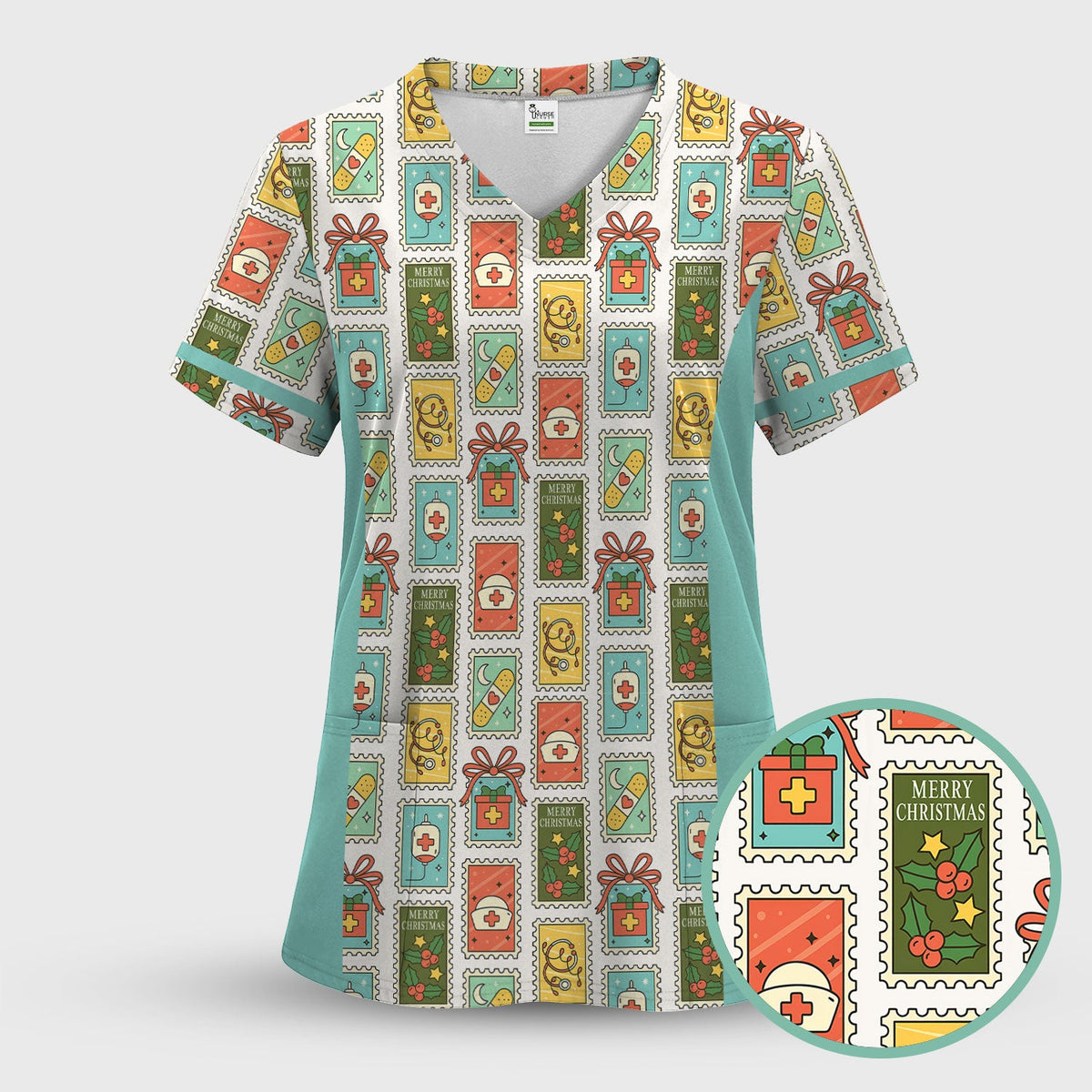 STYLE:Scrub Top Only