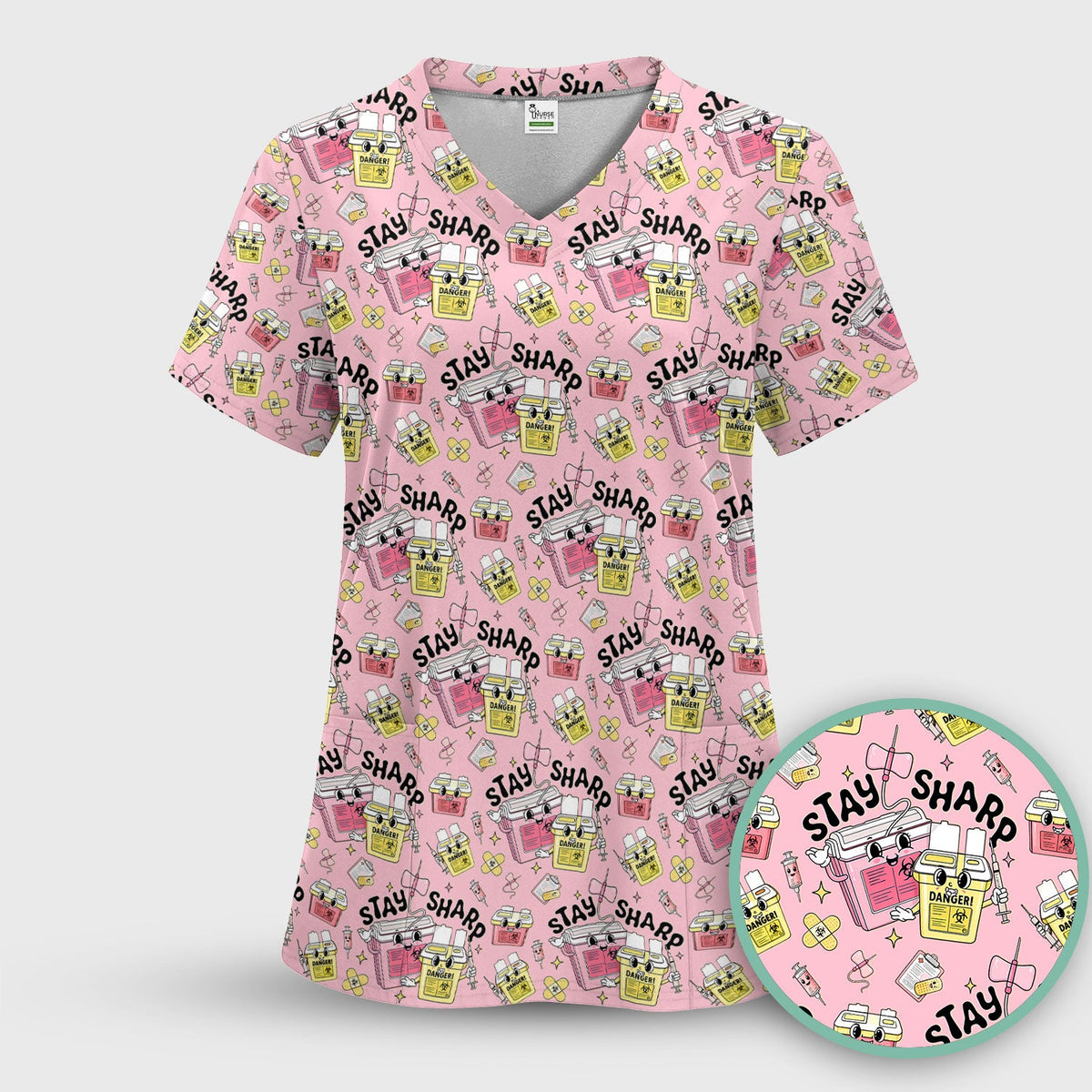 Stay Sharp Nurse Scrub Set