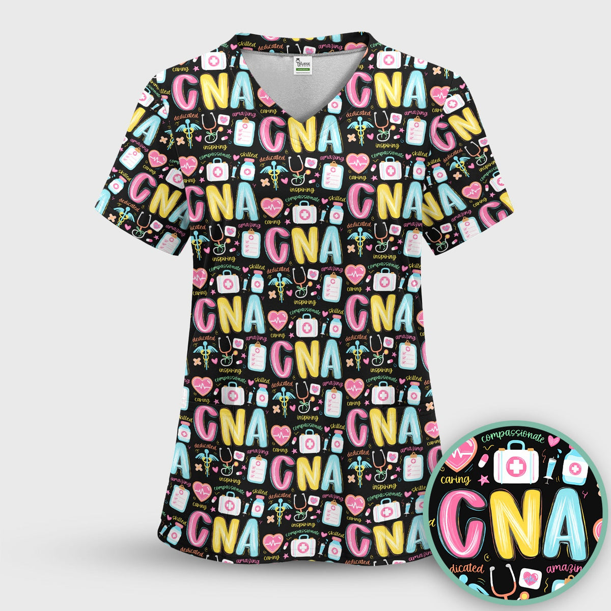 Nurse Appreciation Scrub Top