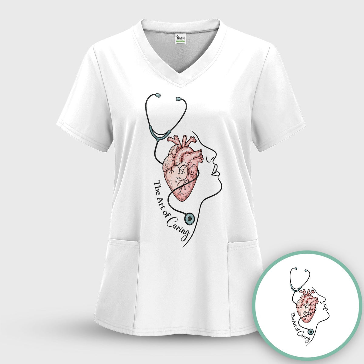 The Art Of Caring Nurse Shirt