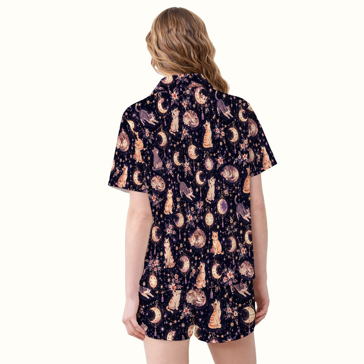 Celestial Cat Nurse Pajama Set